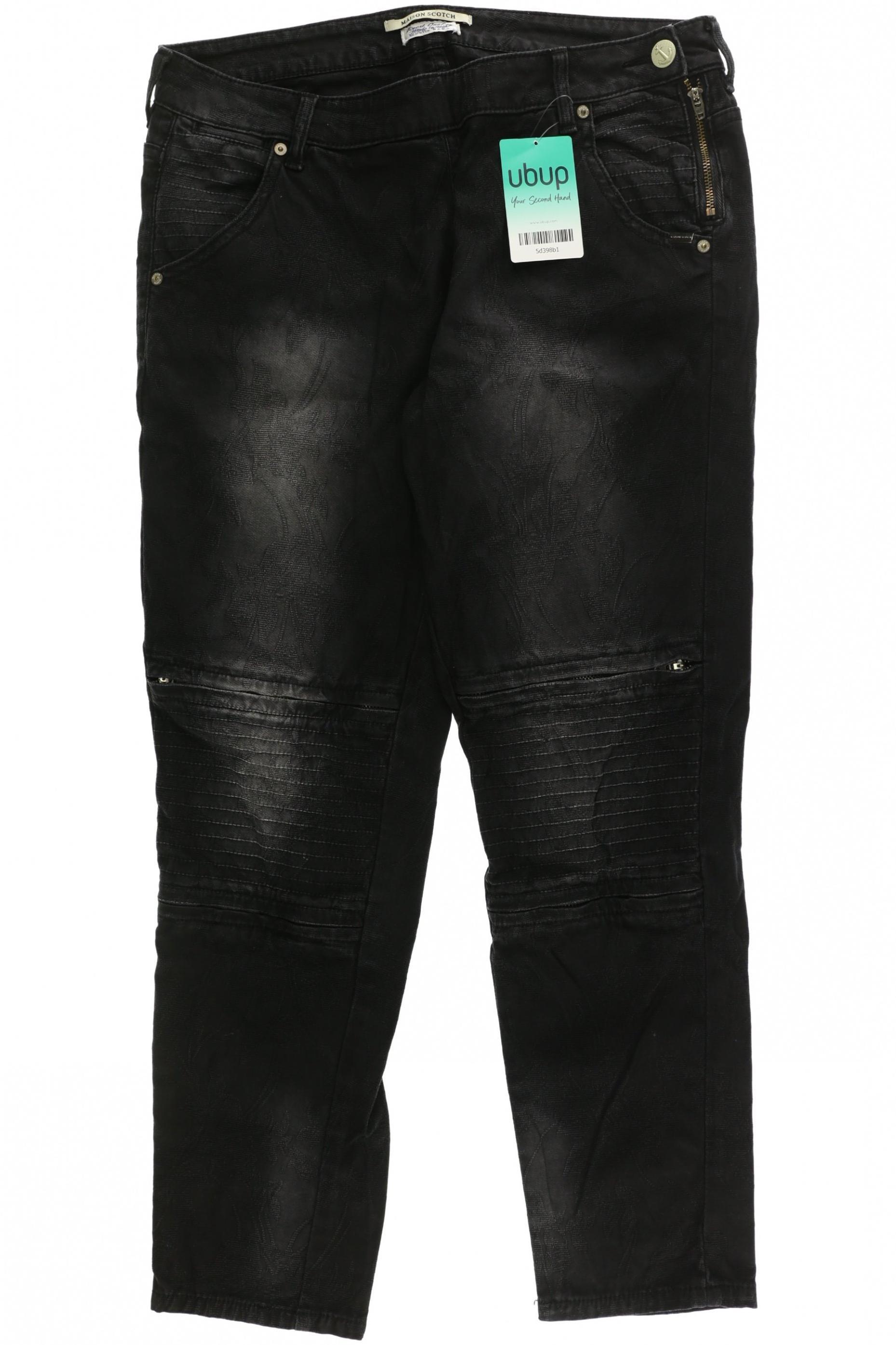 

Maison Scotch Damen Jeans, schwarz, Gr.