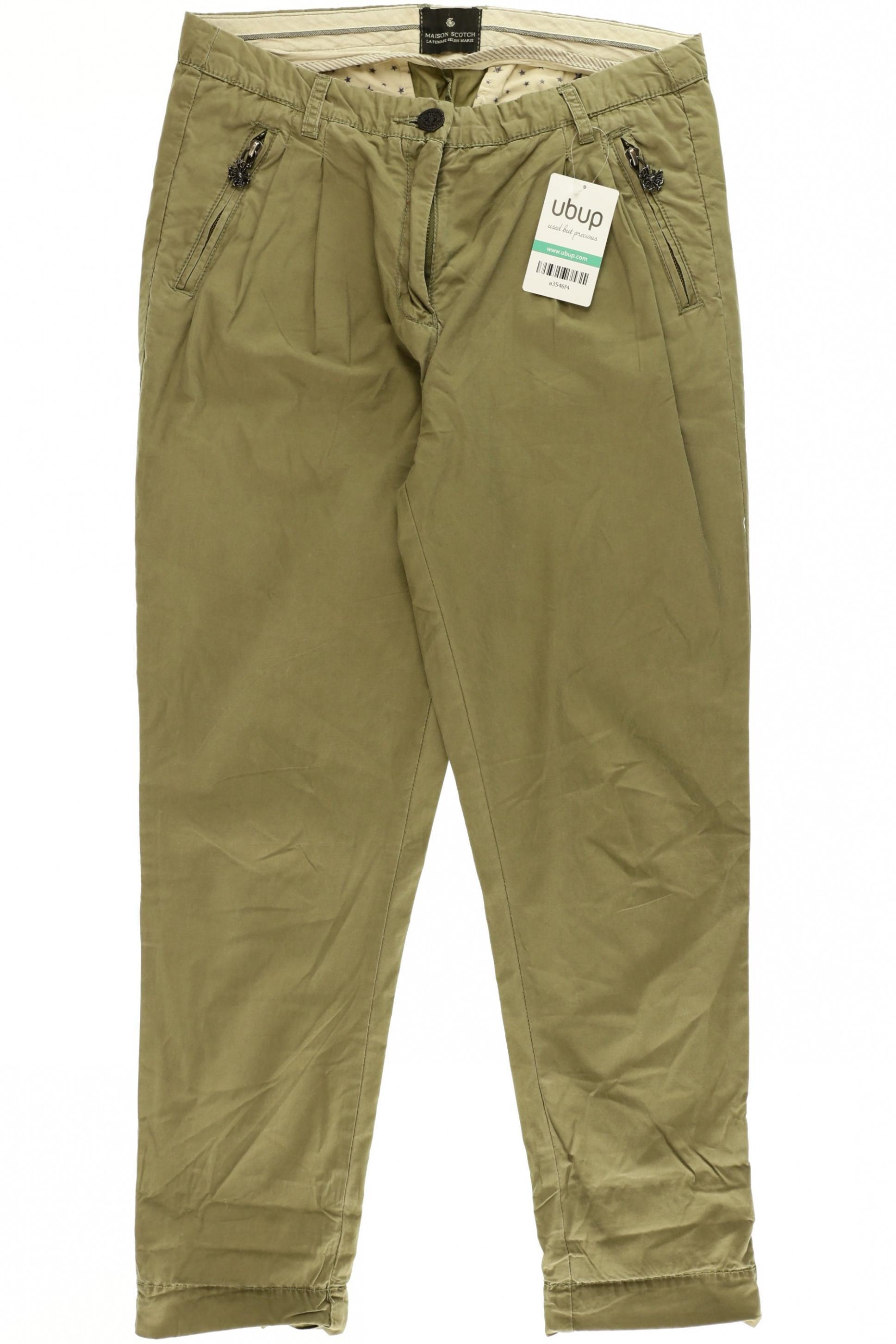 

Maison Scotch Damen Stoffhose, grün, Gr.