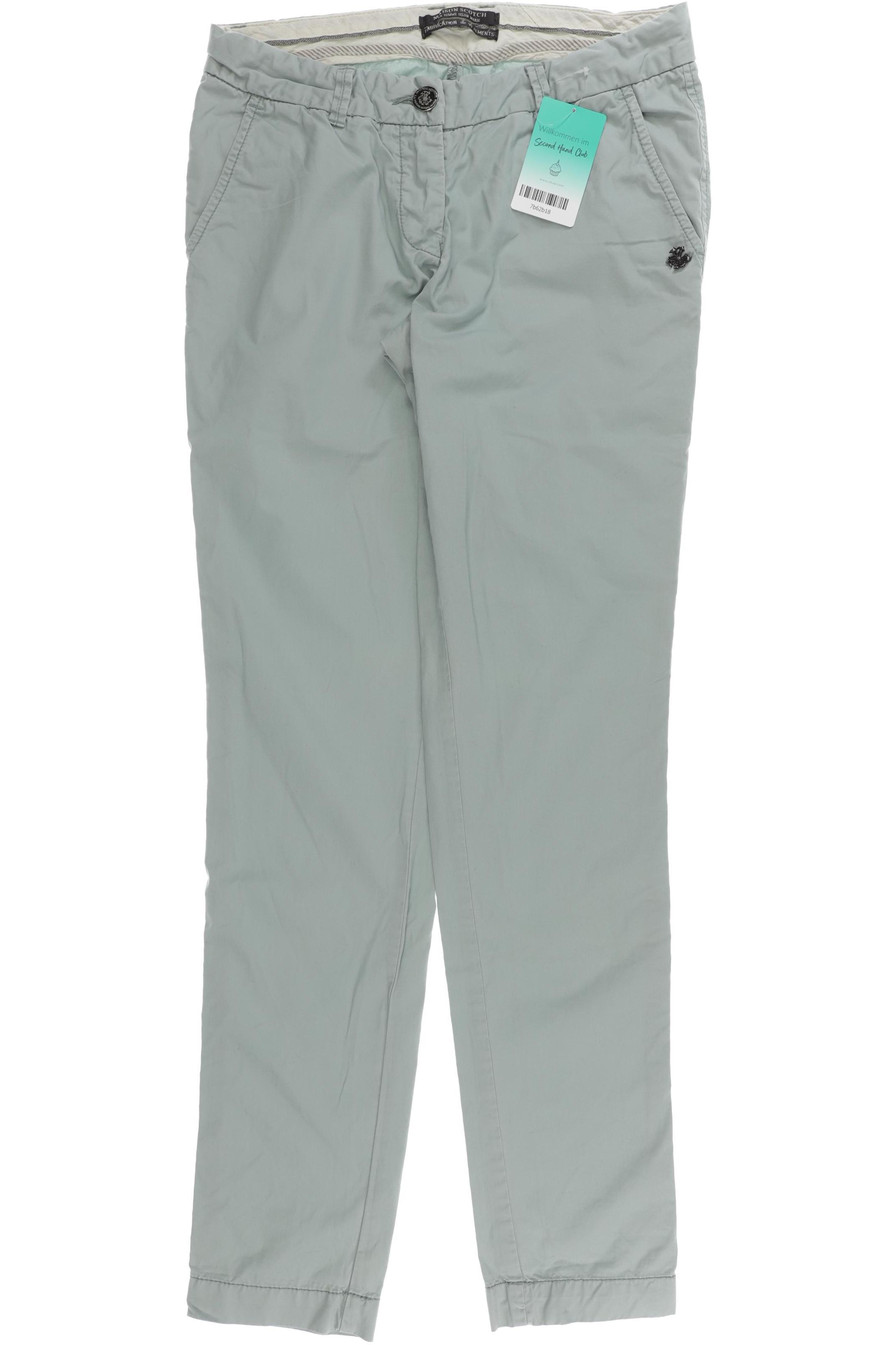 

Maison Scotch Damen Stoffhose, türkis, Gr. 26