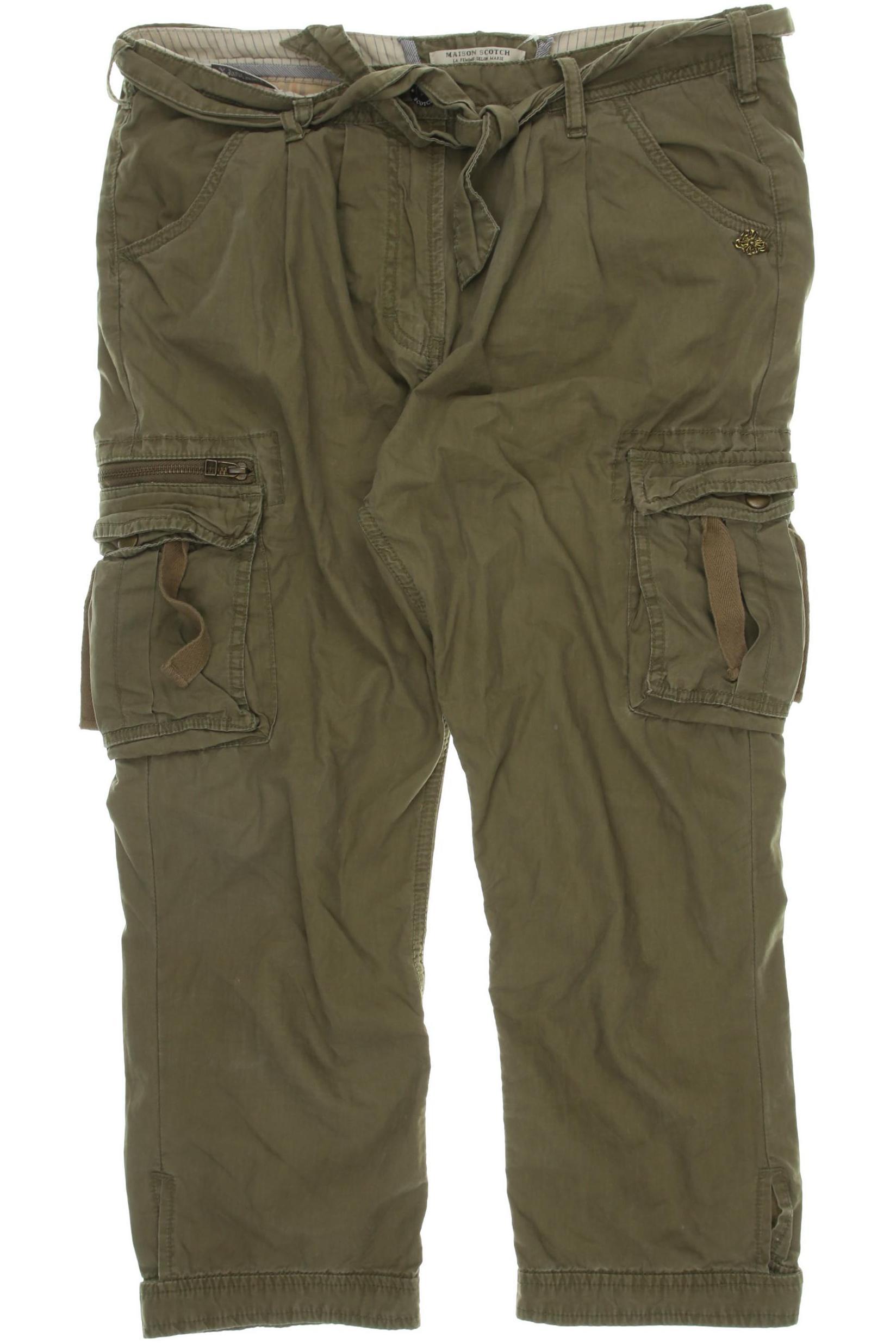 

Maison Scotch Damen Stoffhose, grün, Gr.