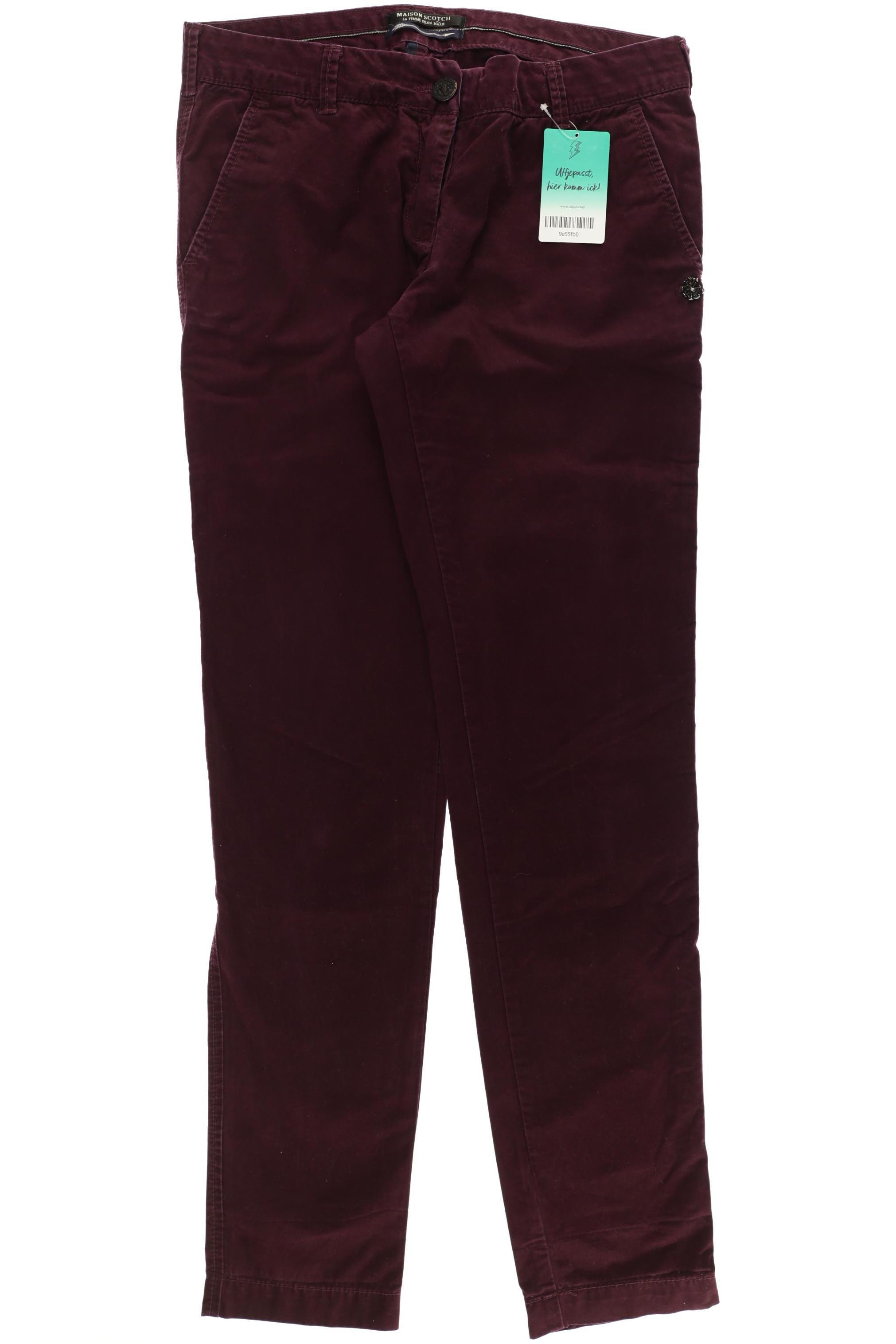 

Maison Scotch Damen Stoffhose, lila, Gr. 27