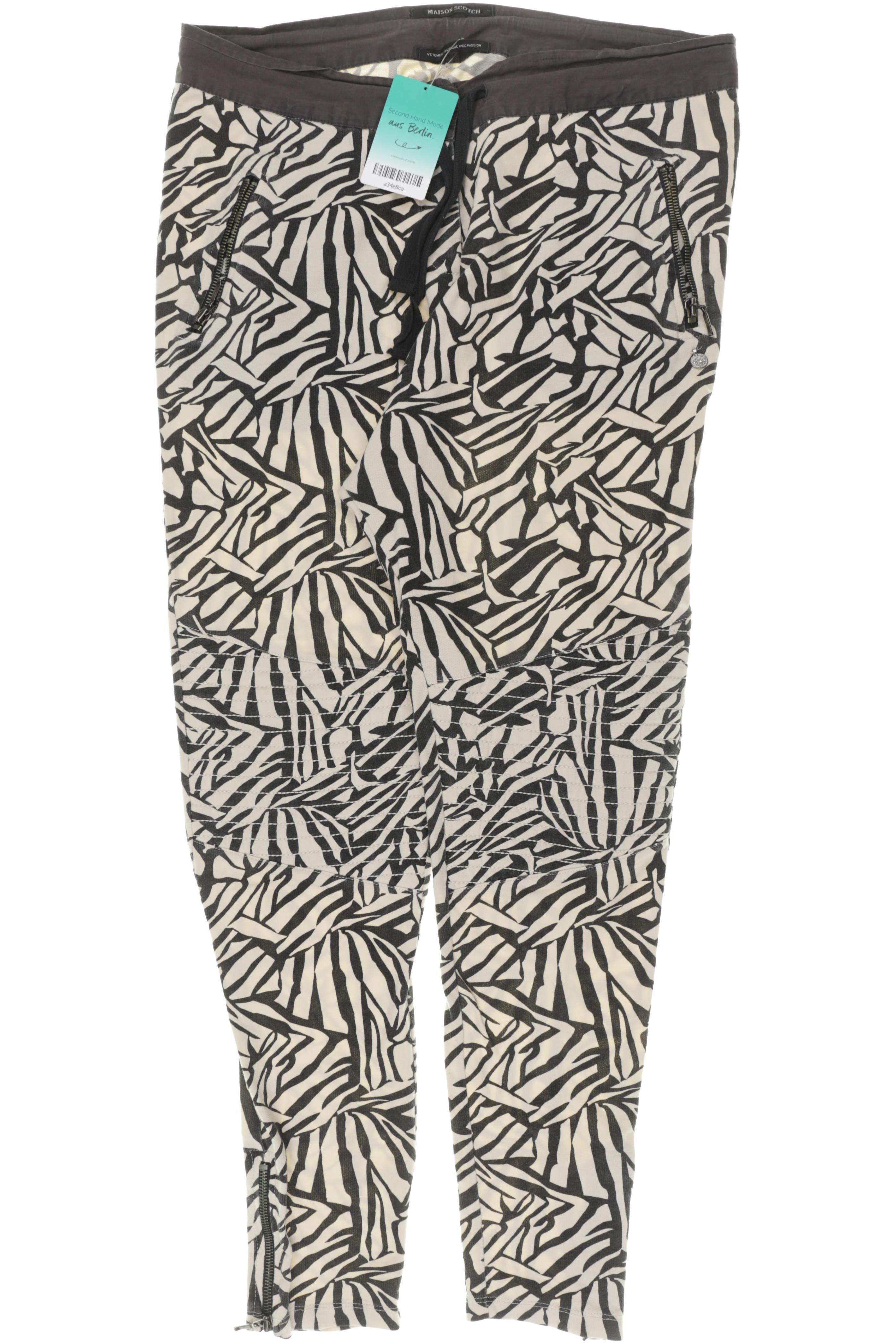 

Maison Scotch Damen Stoffhose, braun, Gr.