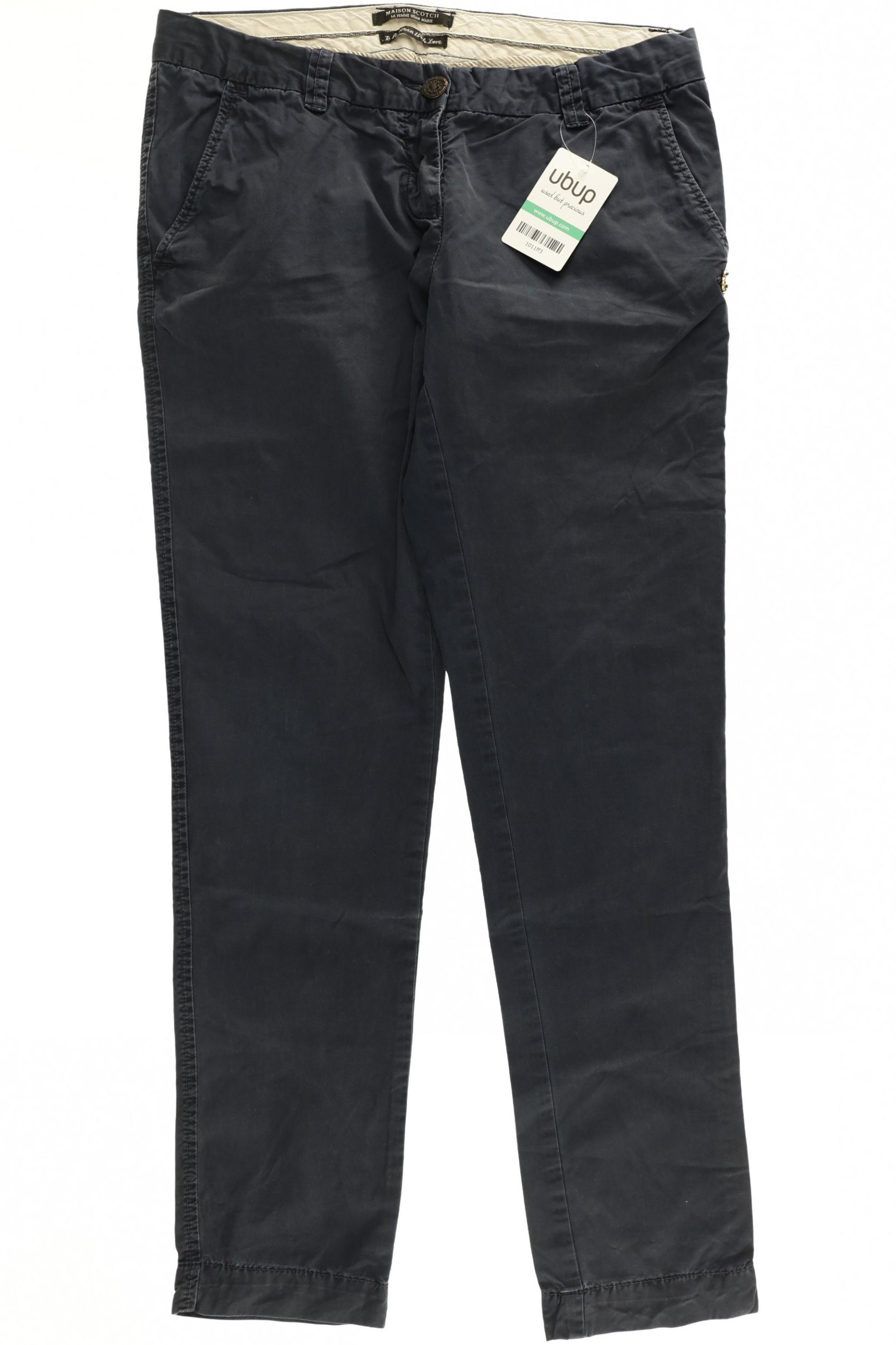 

Maison Scotch Damen Stoffhose, blau, Gr. 28