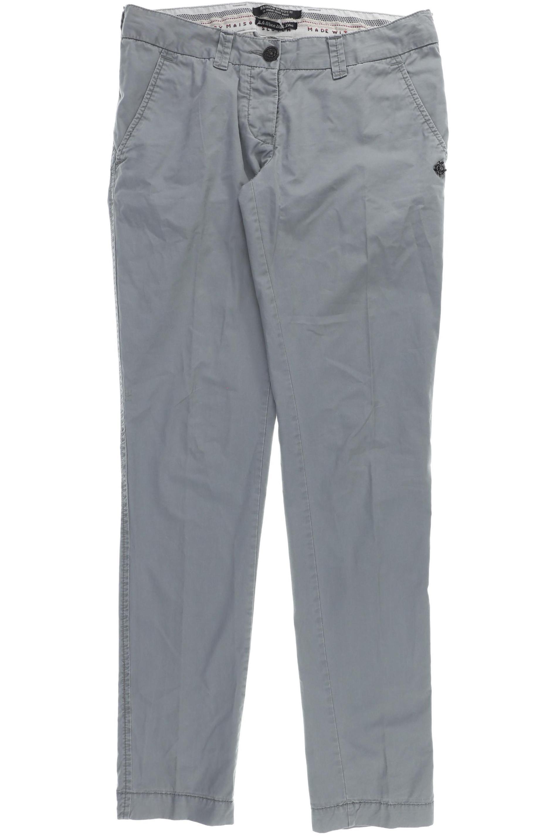 

Maison Scotch Damen Stoffhose, silber, Gr. 26