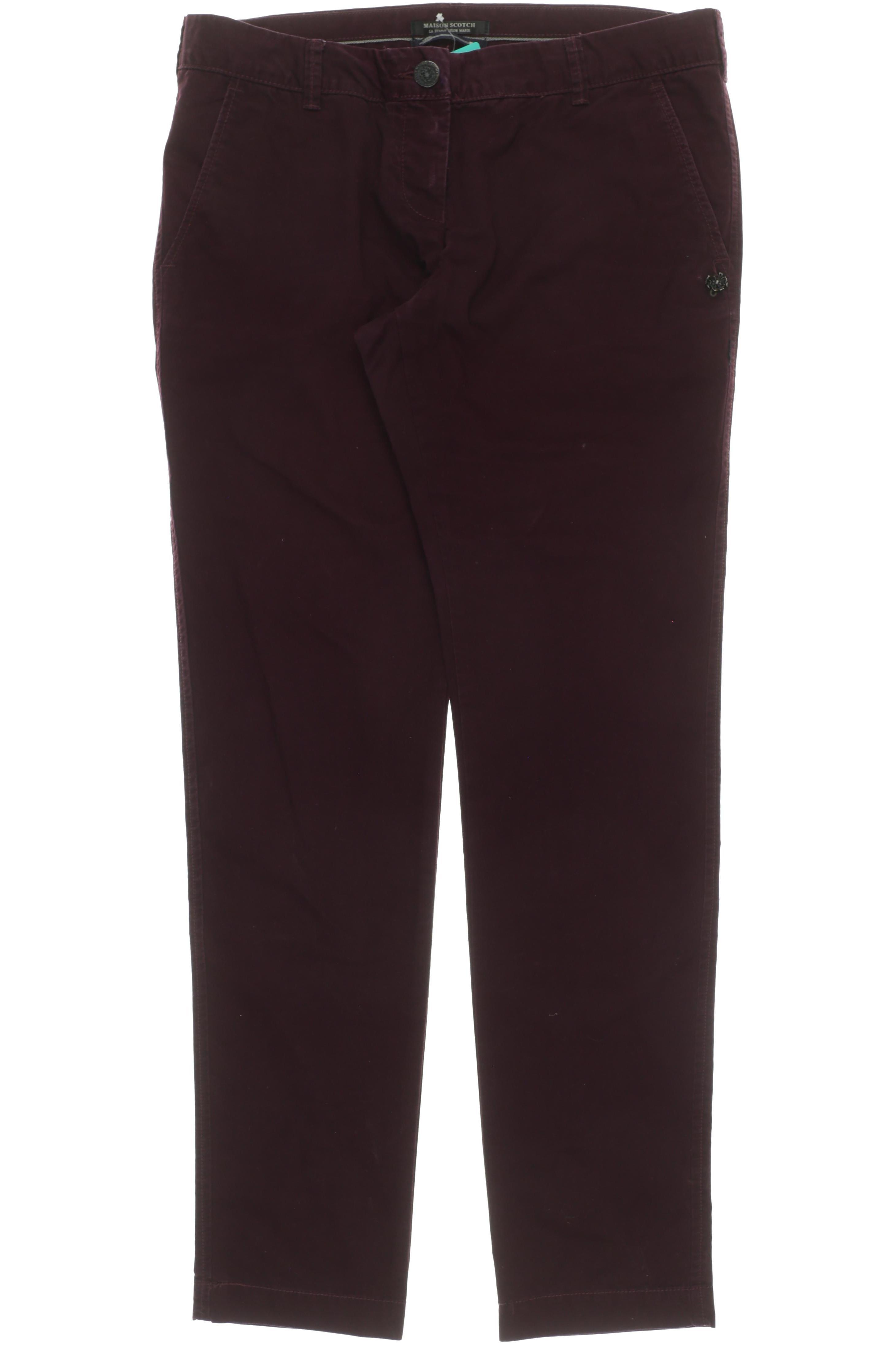

Maison Scotch Damen Stoffhose, rot, Gr. 30