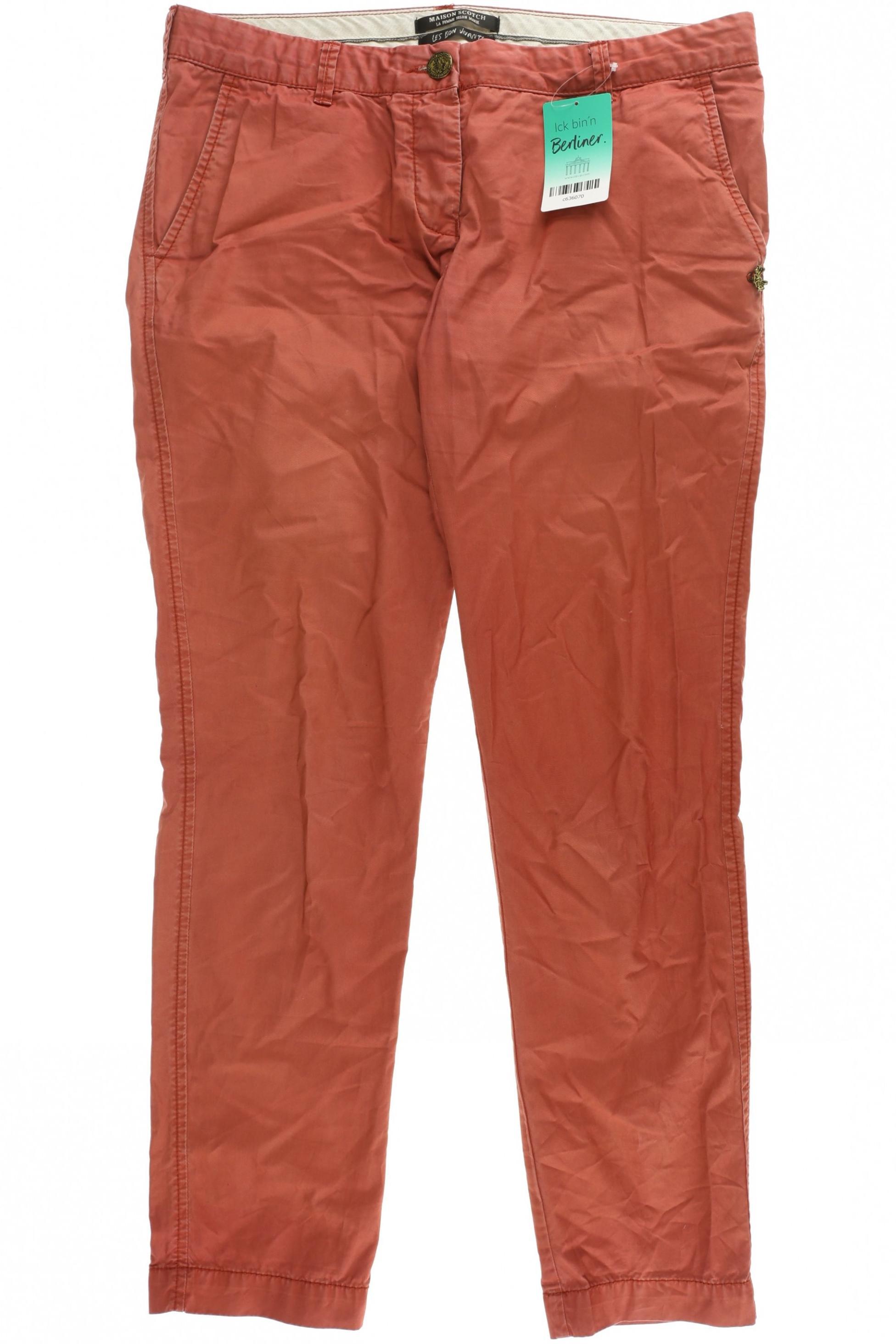 

Maison Scotch Damen Stoffhose, rot, Gr. 29