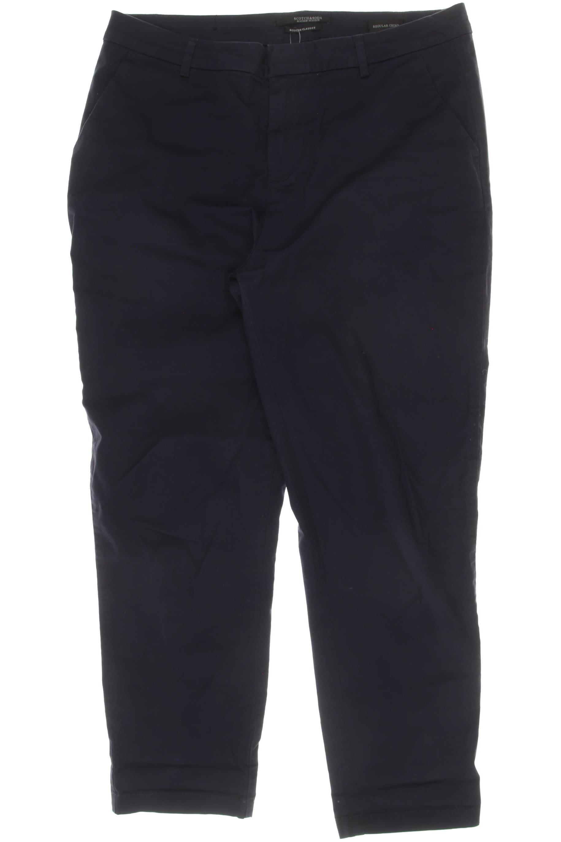 

Maison Scotch Damen Stoffhose, blau, Gr.