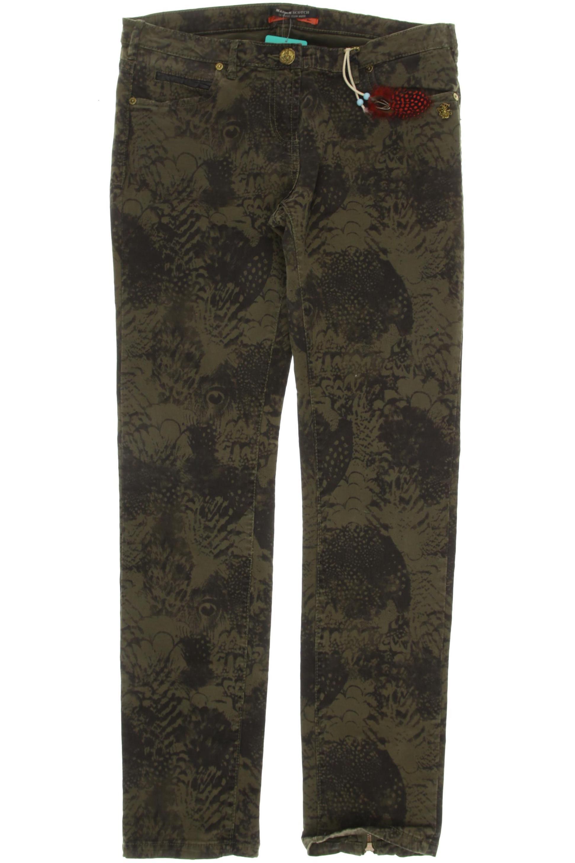 

Maison Scotch Damen Stoffhose, grün, Gr. 30