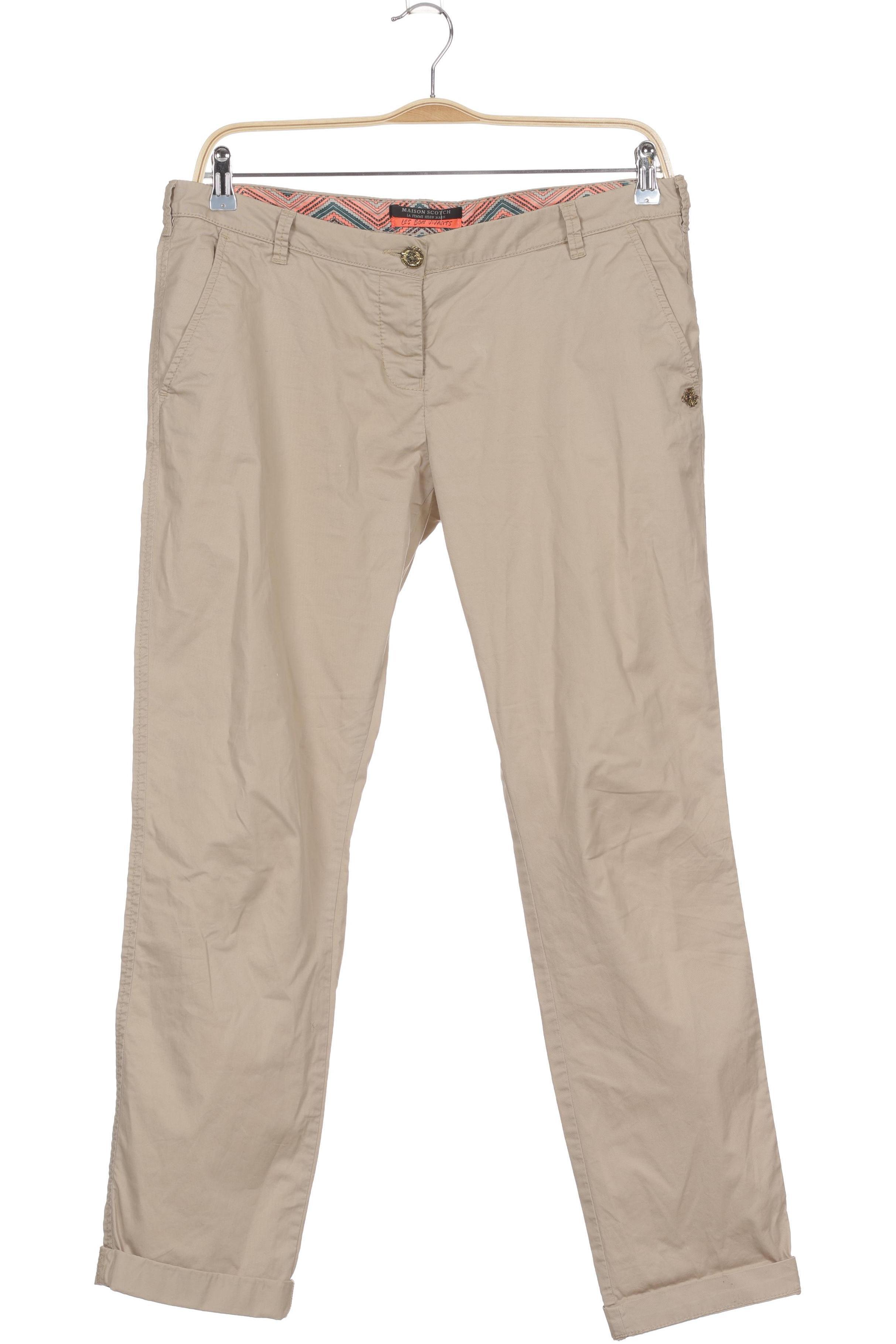 

Maison Scotch Damen Stoffhose, beige, Gr. 31