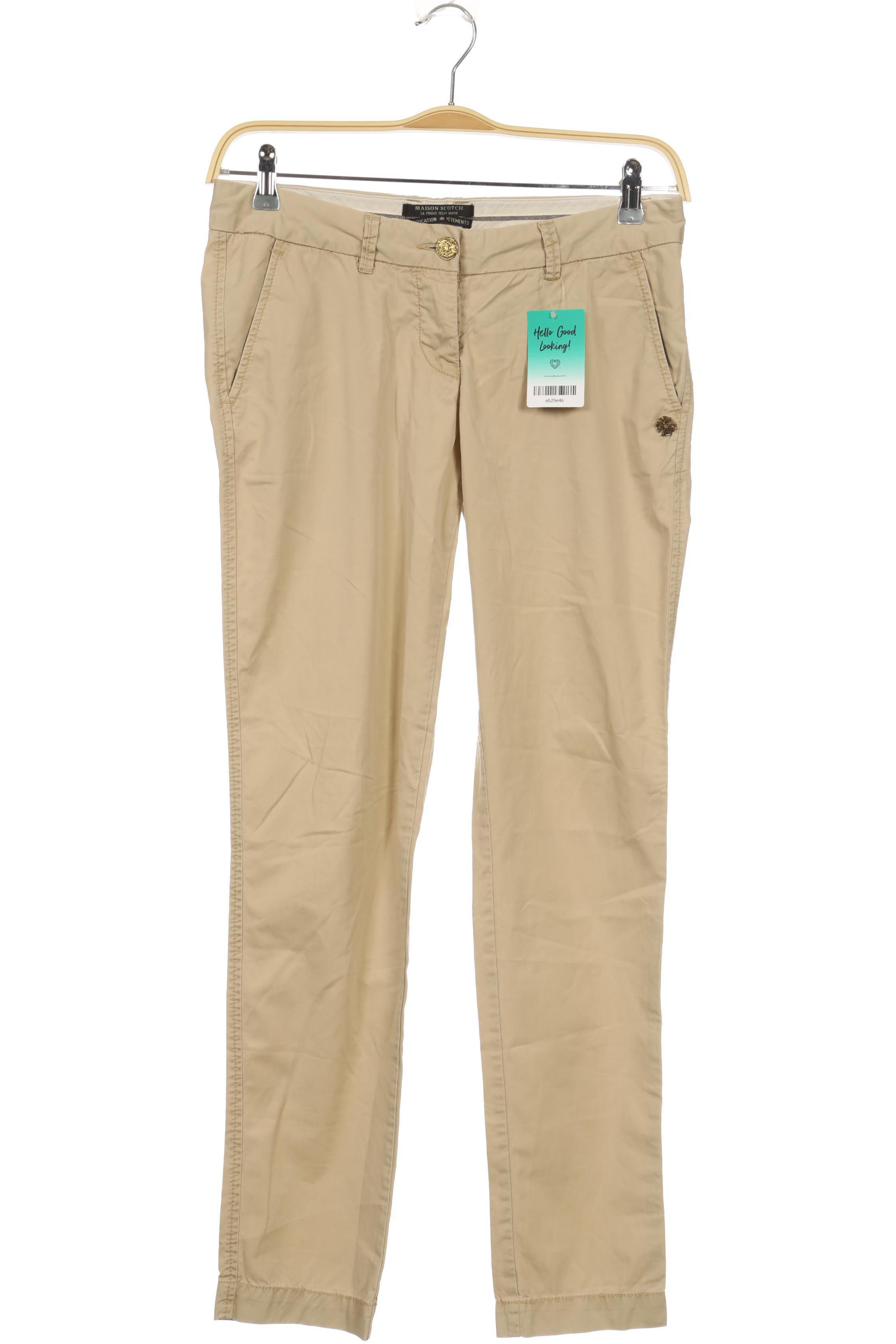 

Maison Scotch Damen Stoffhose, beige, Gr. 27
