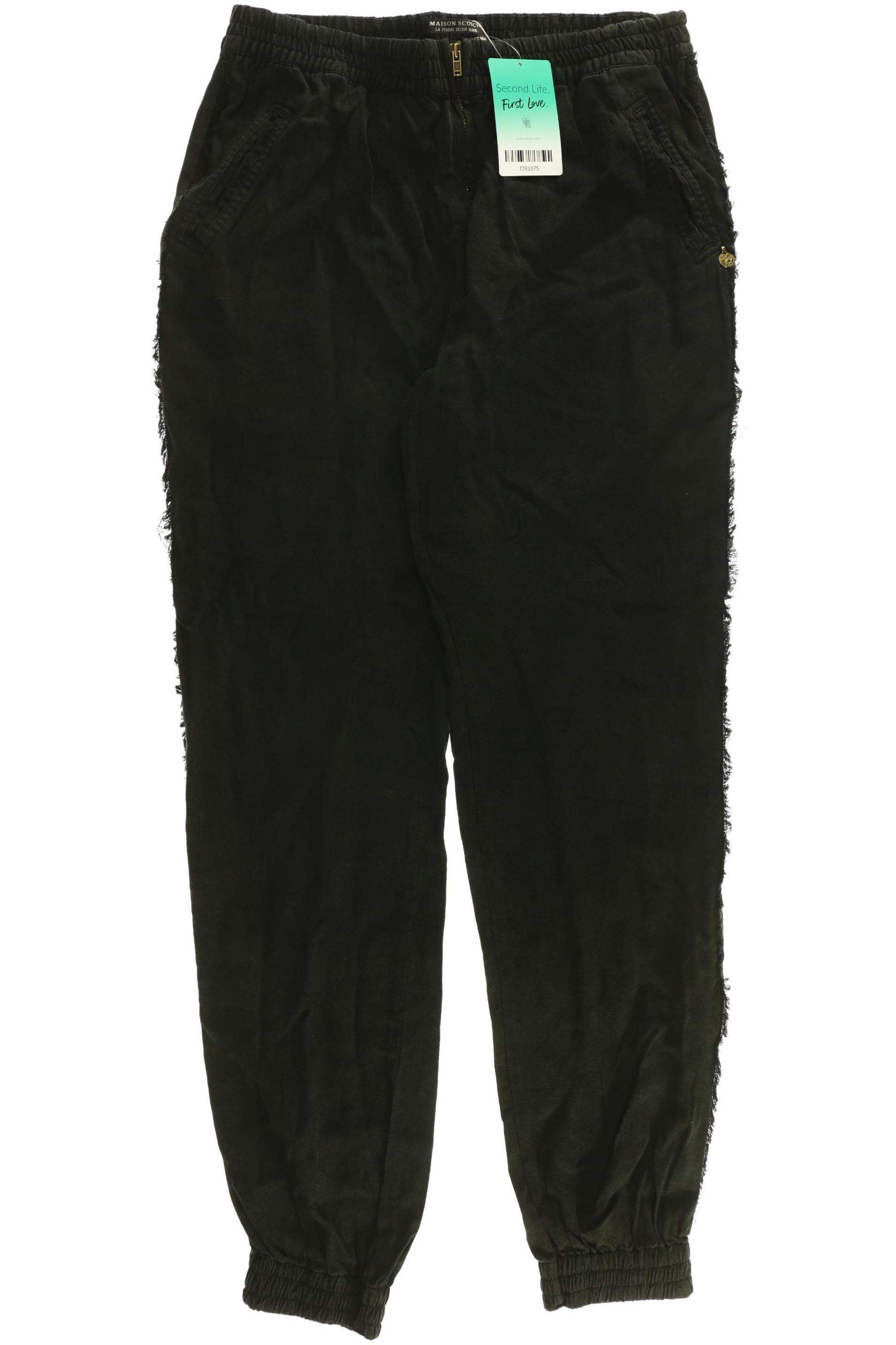 

Maison Scotch Damen Stoffhose, schwarz, Gr.