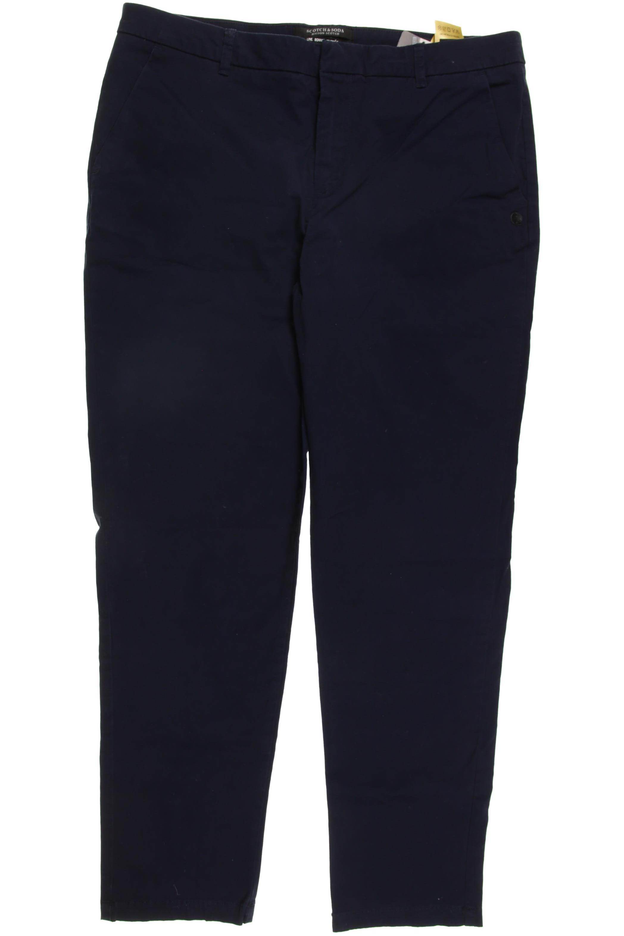 

Maison Scotch Damen Stoffhose, blau, Gr. 30