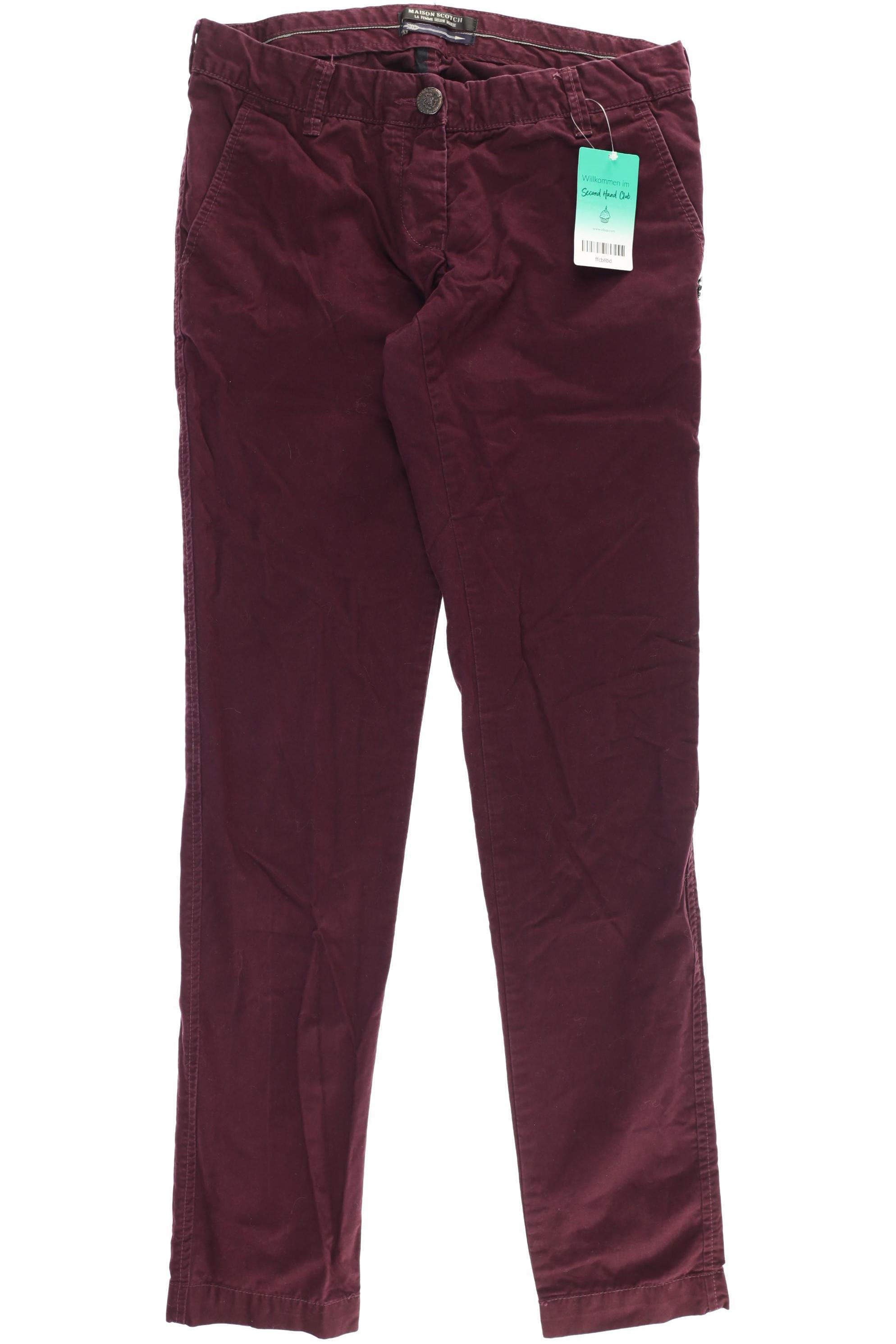 

Maison Scotch Damen Stoffhose, lila, Gr. 26