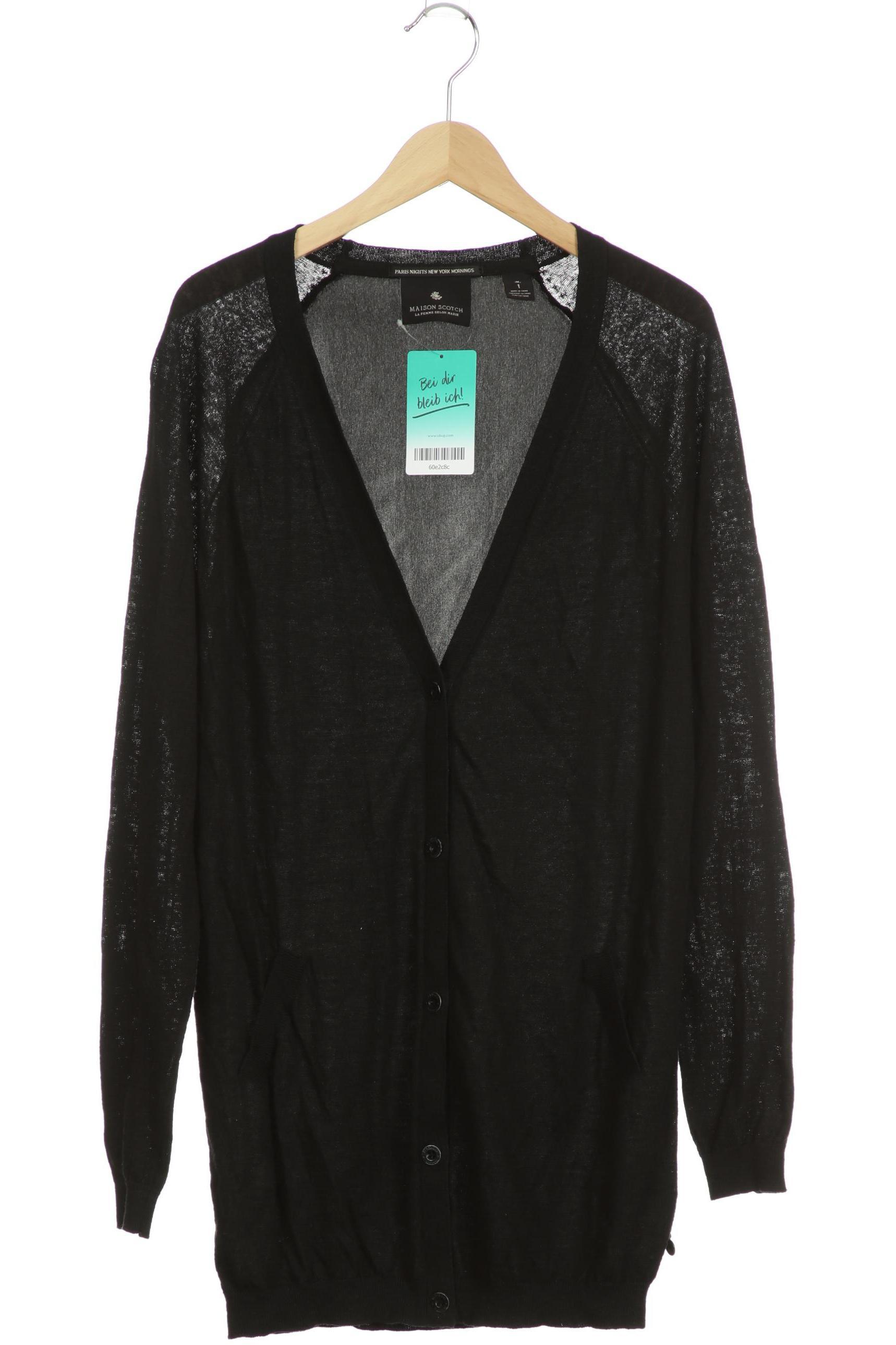 

Maison Scotch Damen Strickjacke, schwarz, Gr.