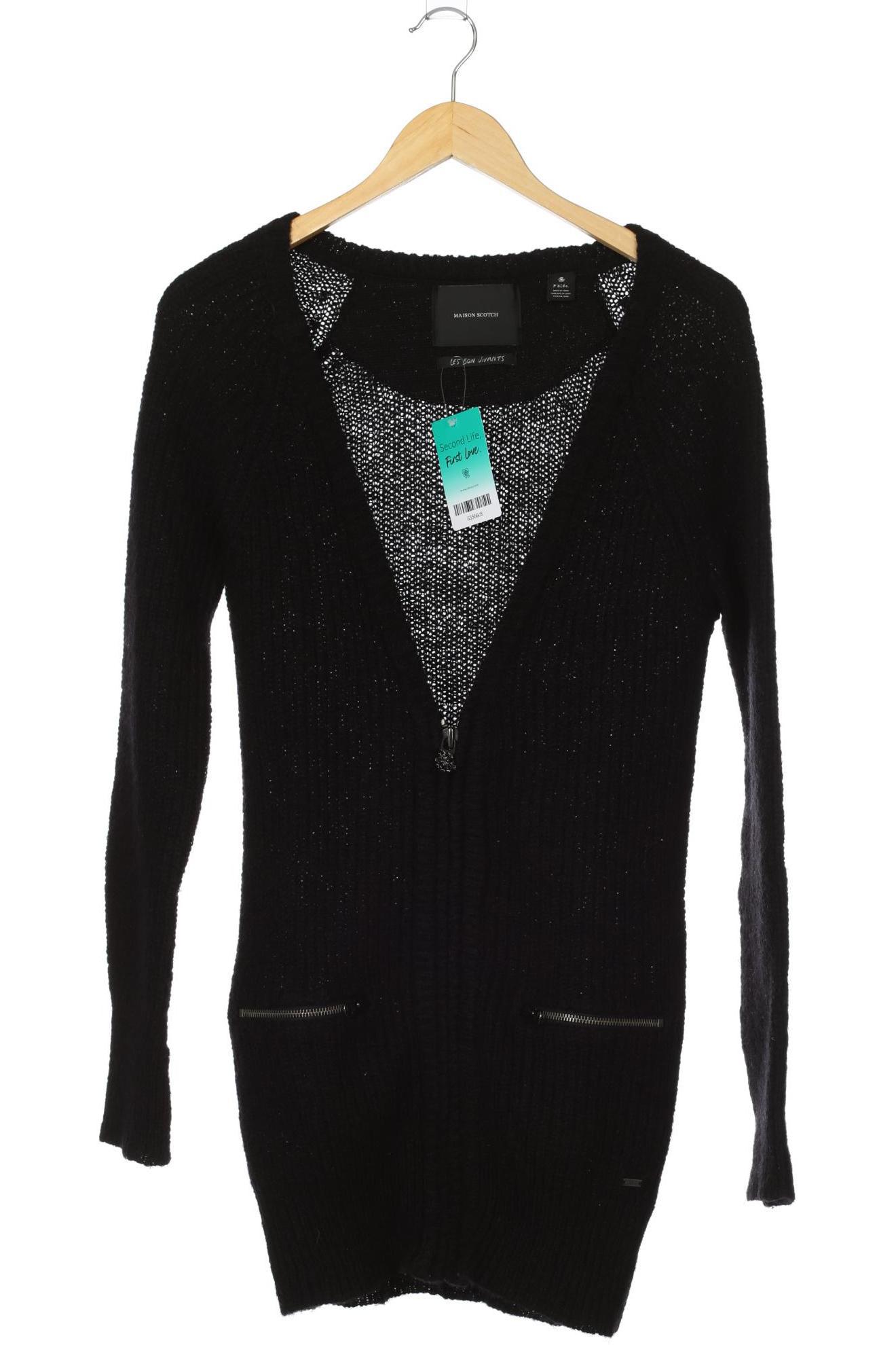 

Maison Scotch Damen Strickjacke, schwarz, Gr.