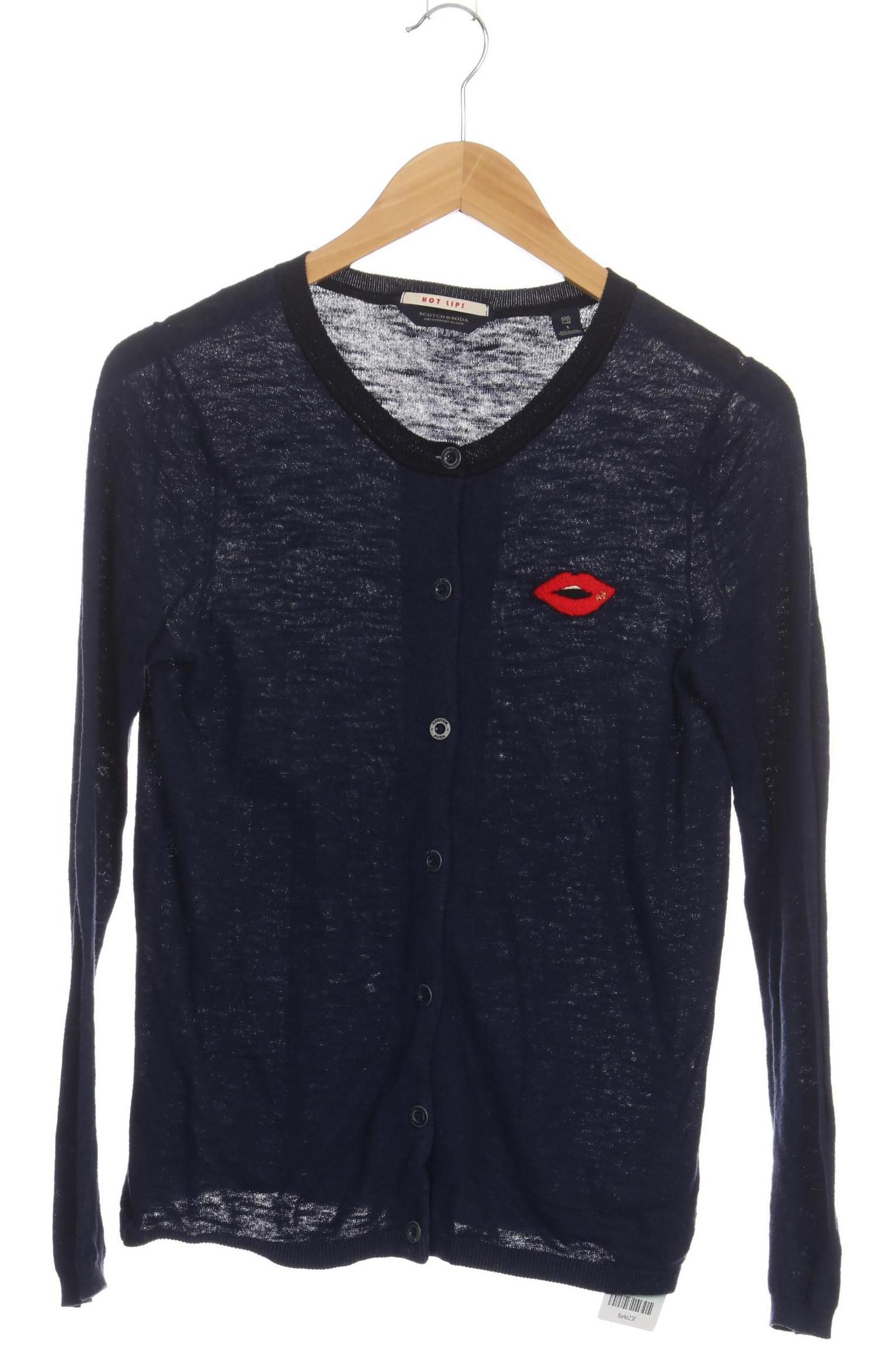 

Scotch & Soda Damen Strickjacke, blau, Gr.