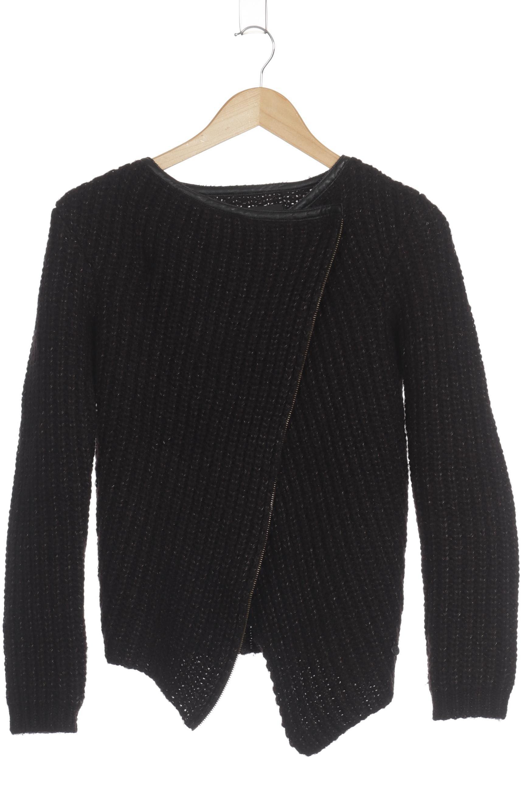 

Maison Scotch Damen Strickjacke, schwarz, Gr.