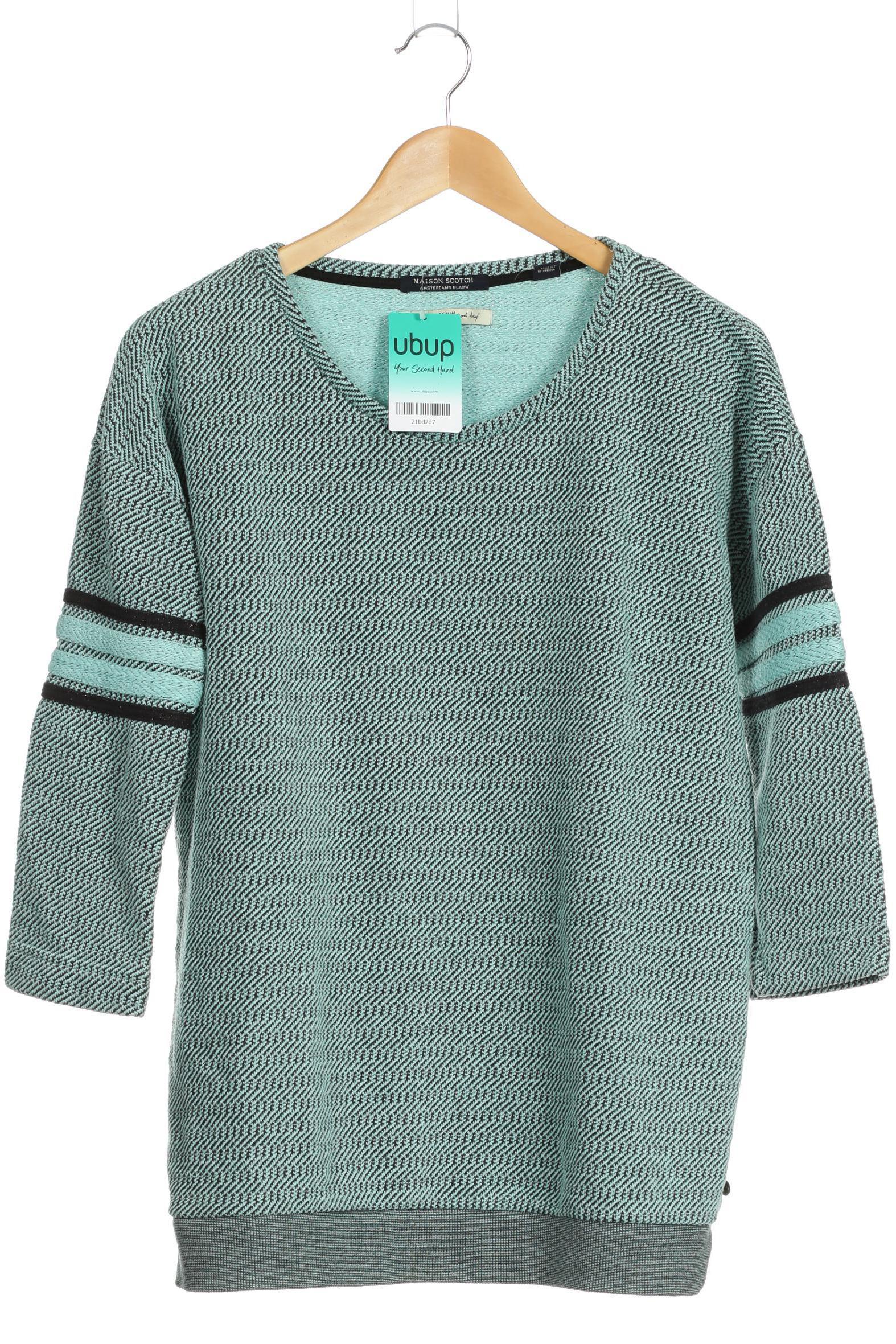 

Maison Scotch Damen Sweatshirt, türkis, Gr.