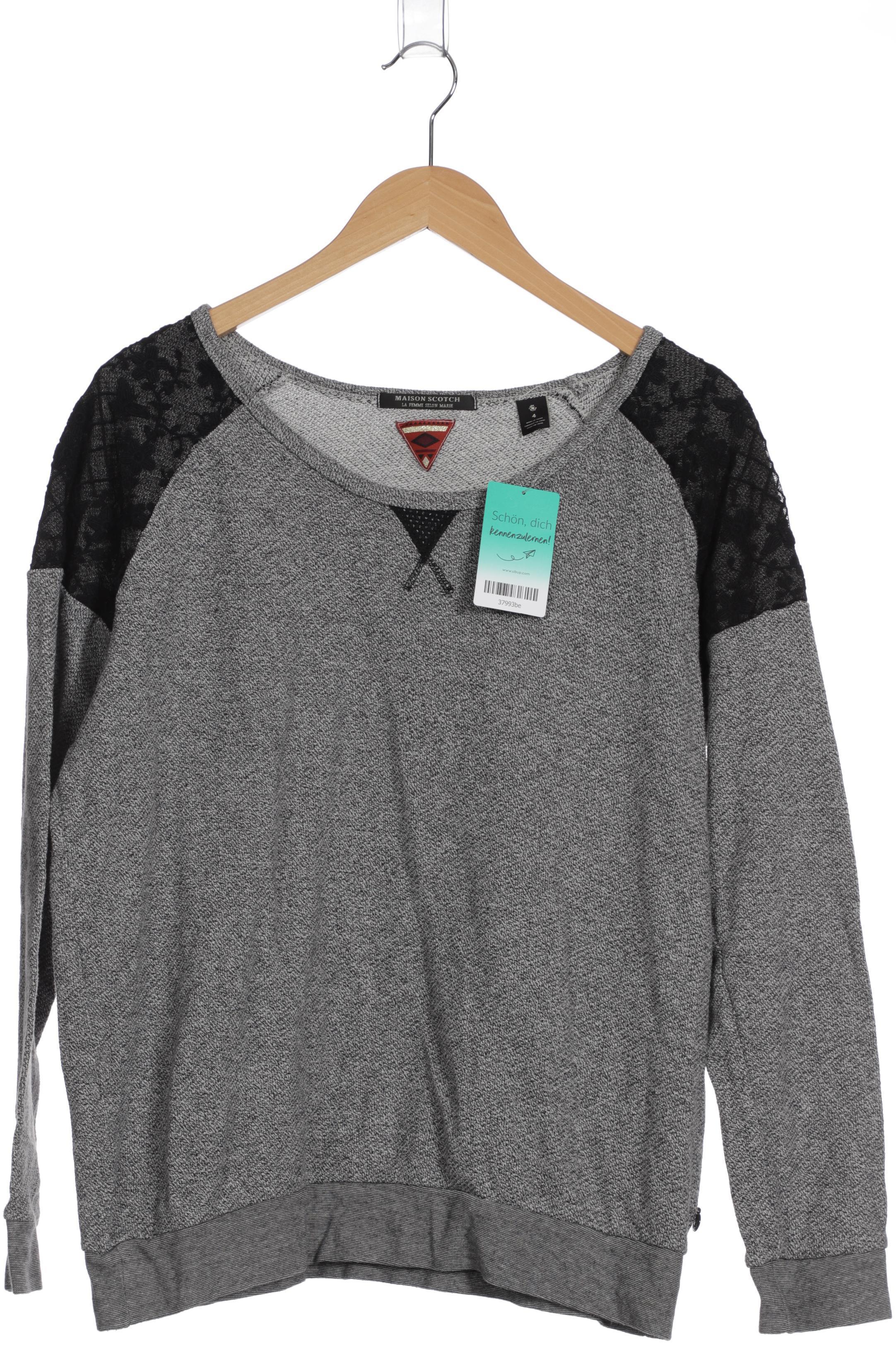 

Maison Scotch Damen Sweatshirt, grau, Gr.
