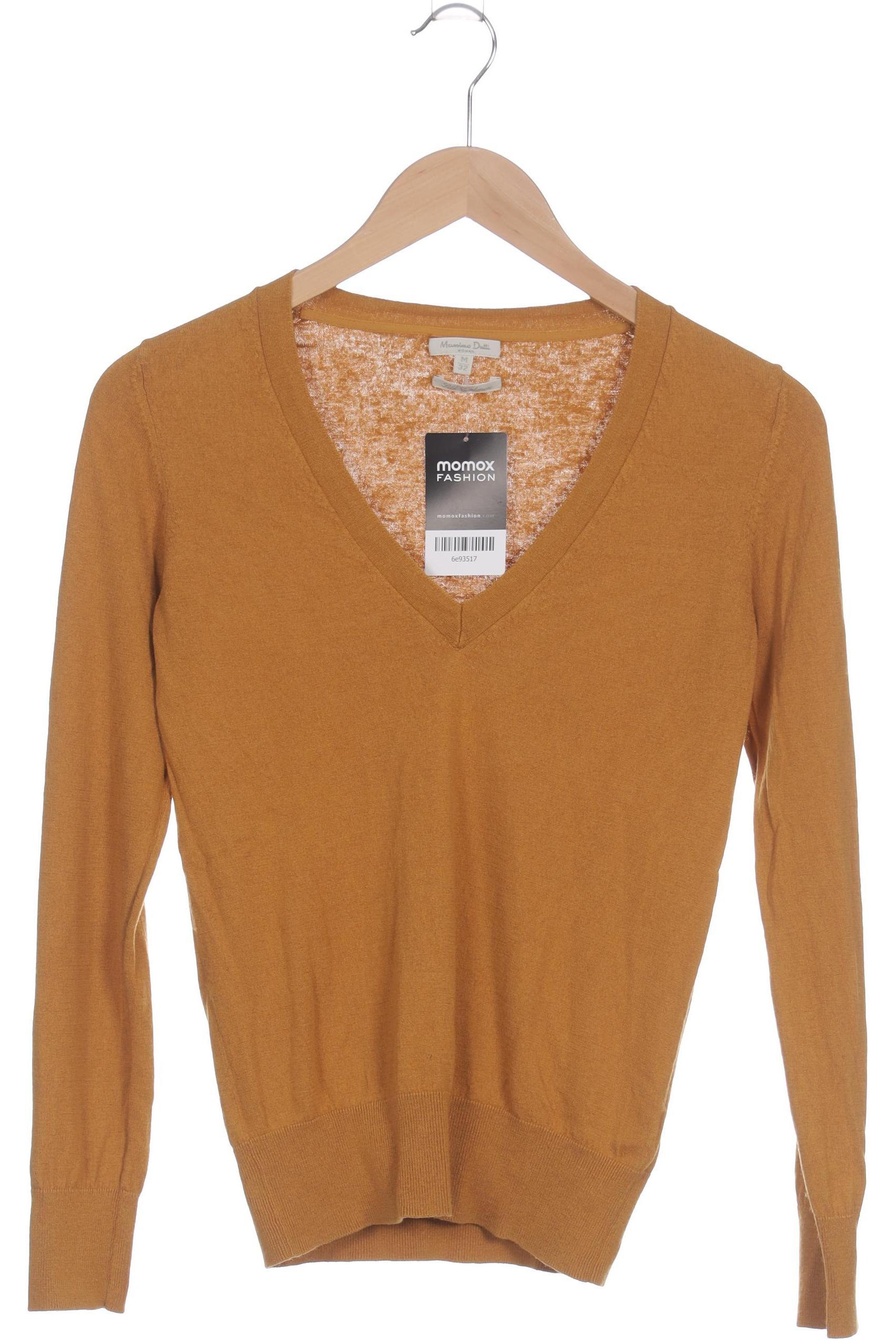 

Massimo Dutti Damen Pullover, gelb, Gr.