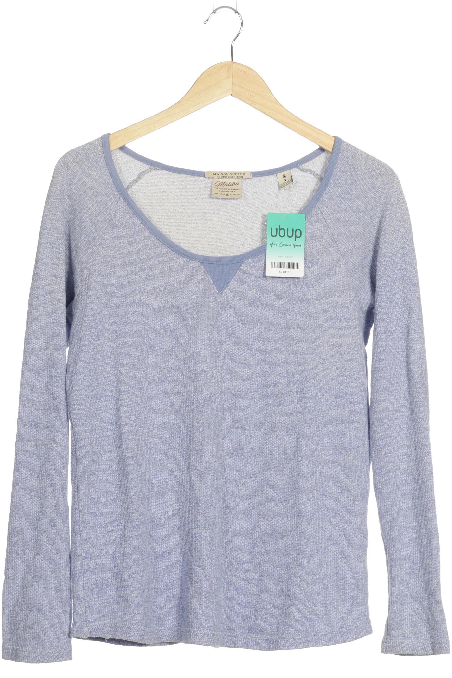 

Maison Scotch Damen Sweatshirt, blau, Gr.