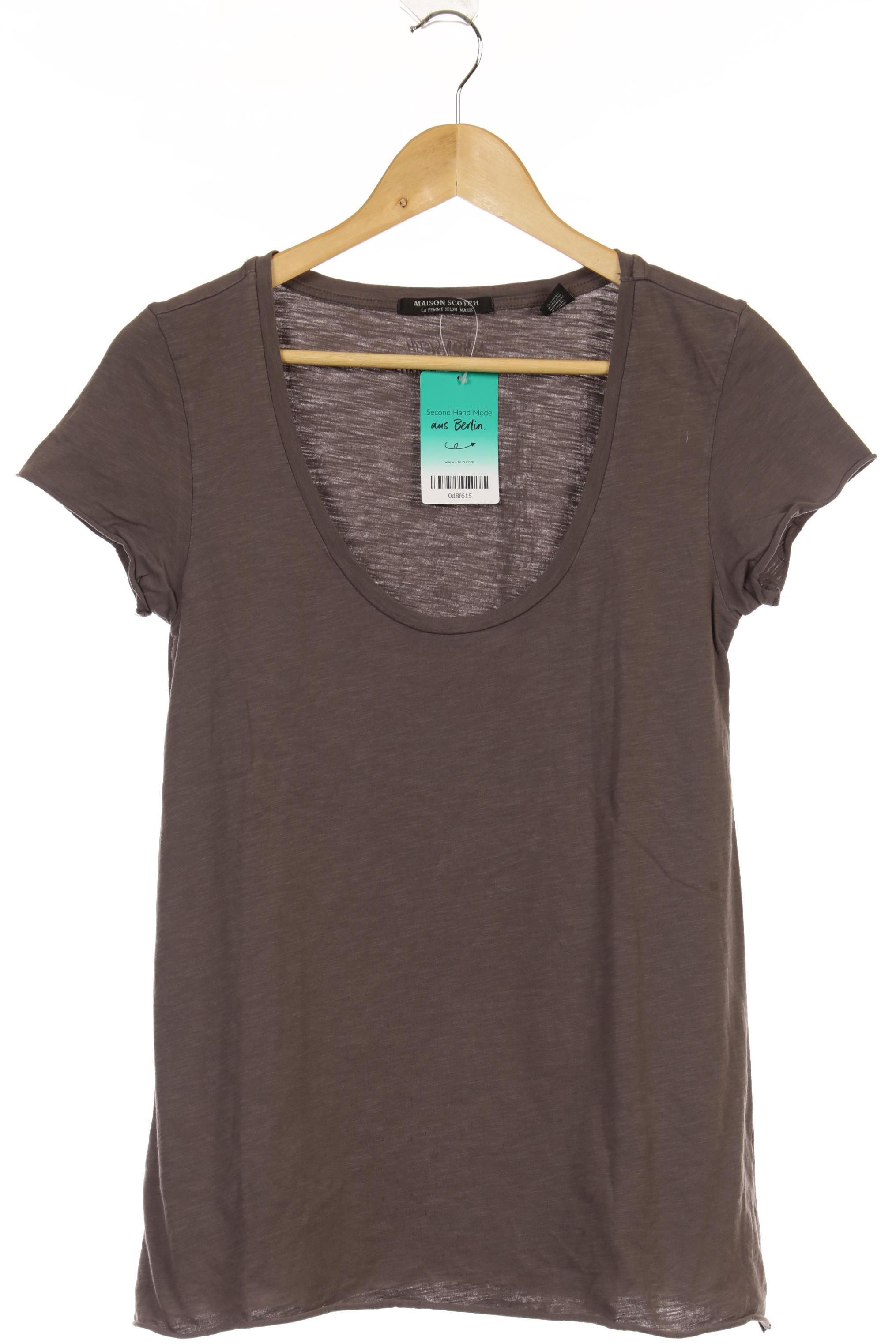 

Maison Scotch Damen T-Shirt, grau, Gr.