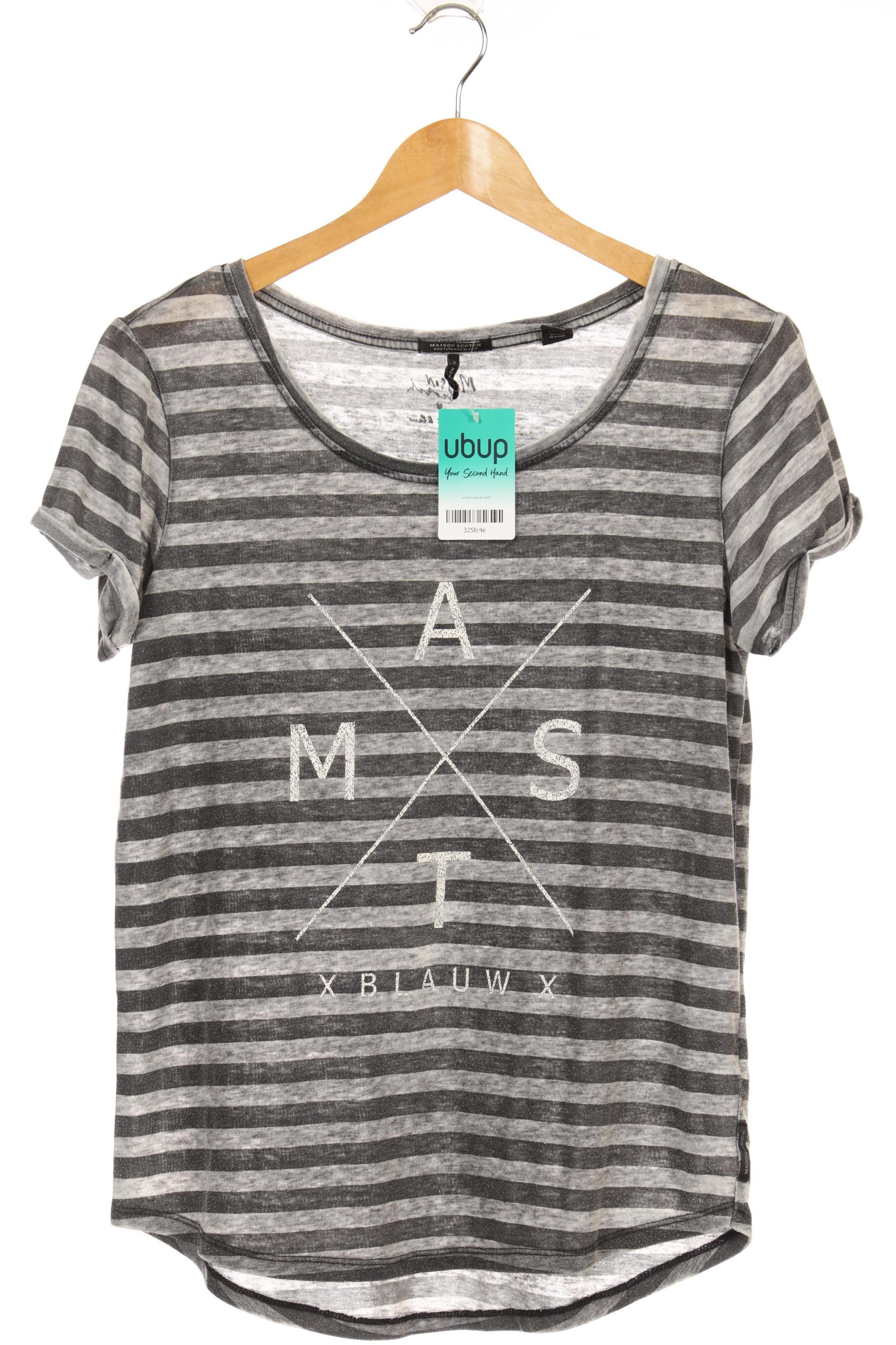 

Maison Scotch Damen T-Shirt, grau, Gr.