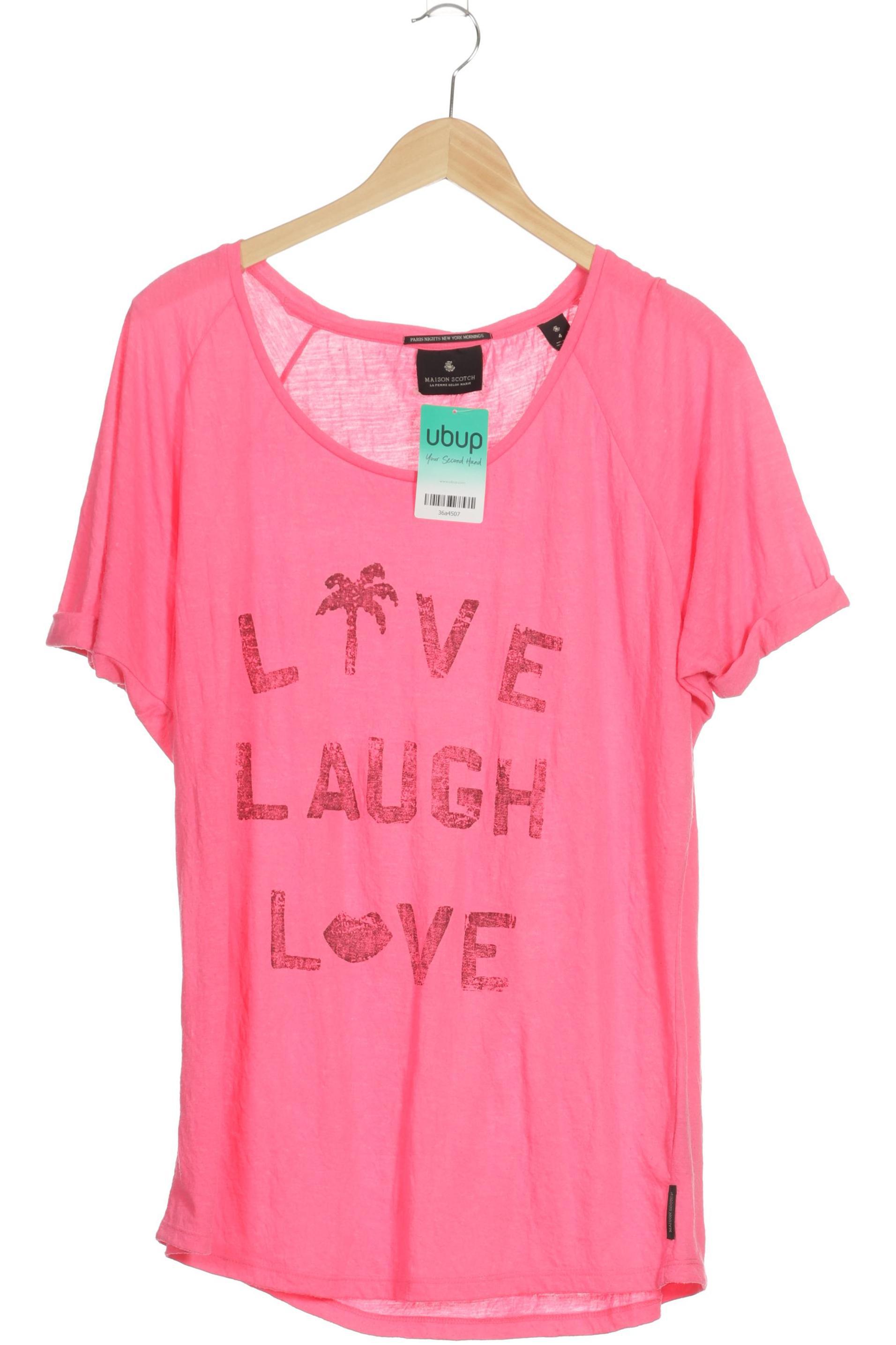 

Maison Scotch Damen T-Shirt, pink, Gr.