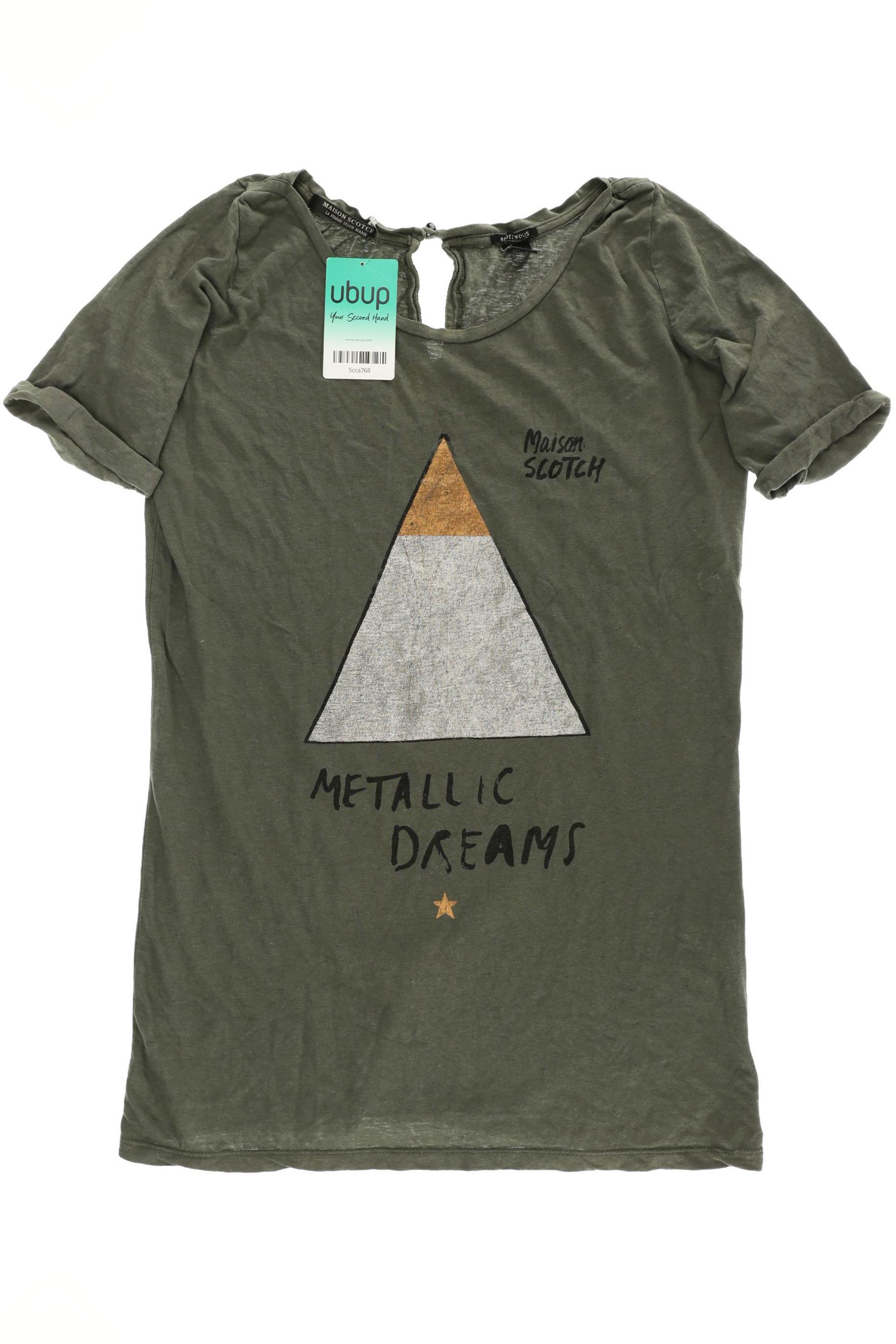 

Maison Scotch Damen T-Shirt, grün, Gr.