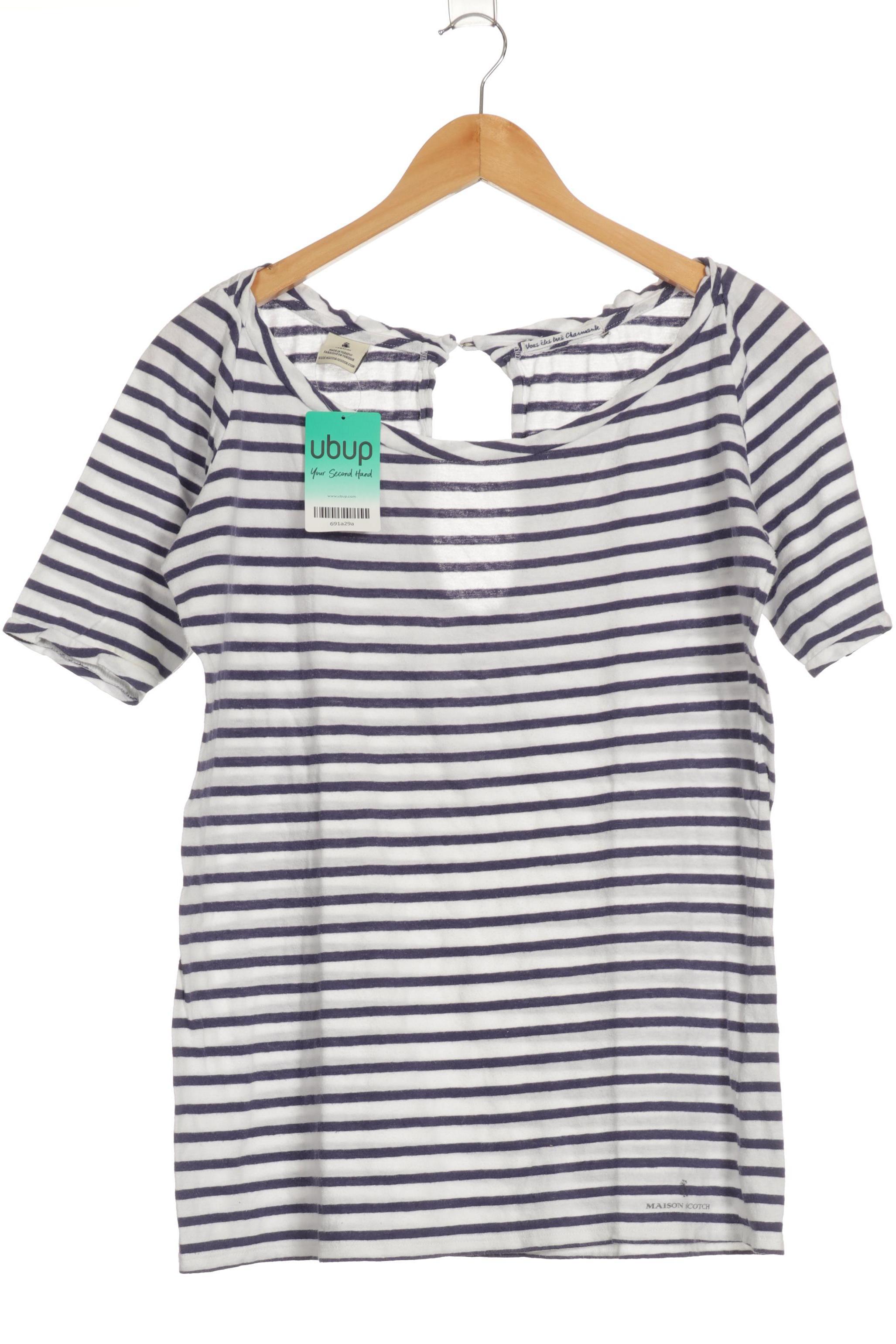 

Maison Scotch Damen T-Shirt, blau, Gr.