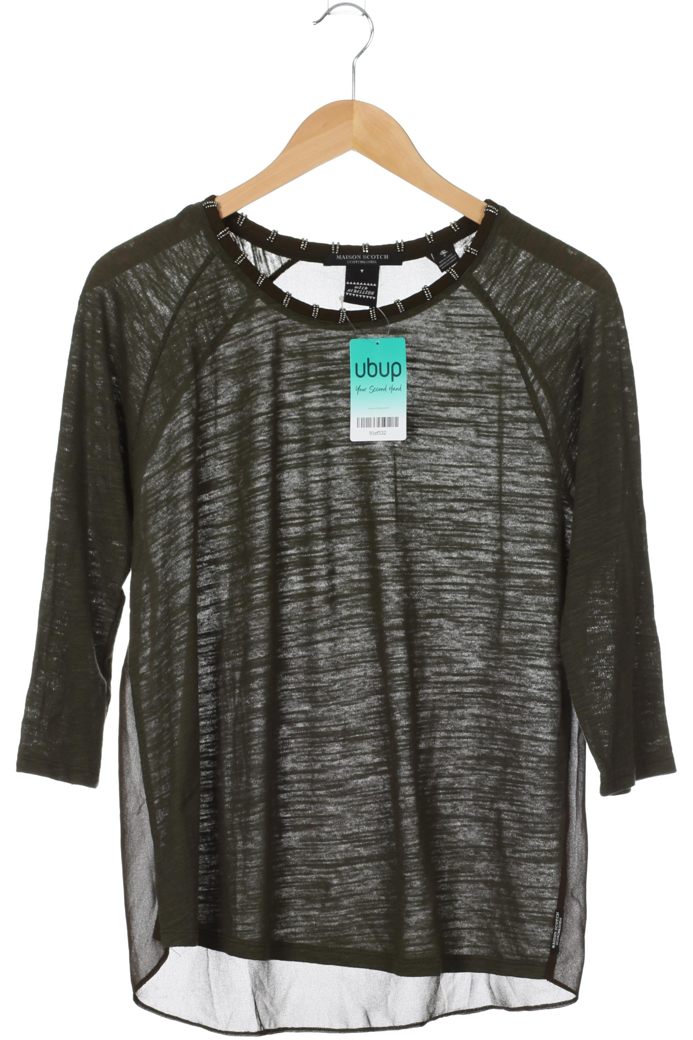 

Maison Scotch Damen T-Shirt, grün, Gr.