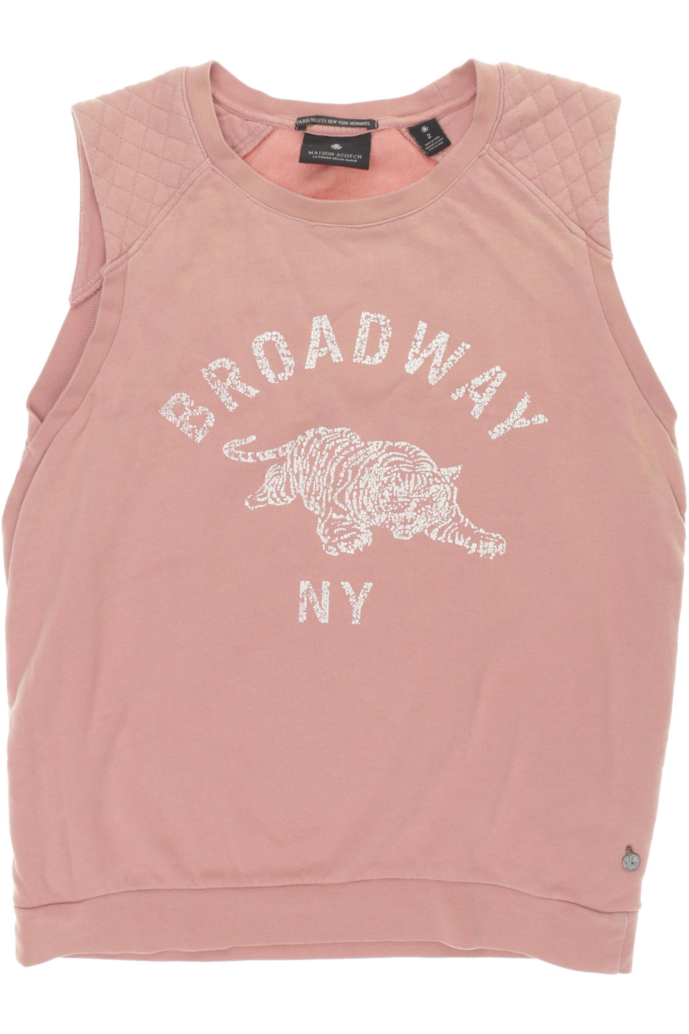 

Maison Scotch Damen Sweatshirt, pink, Gr.