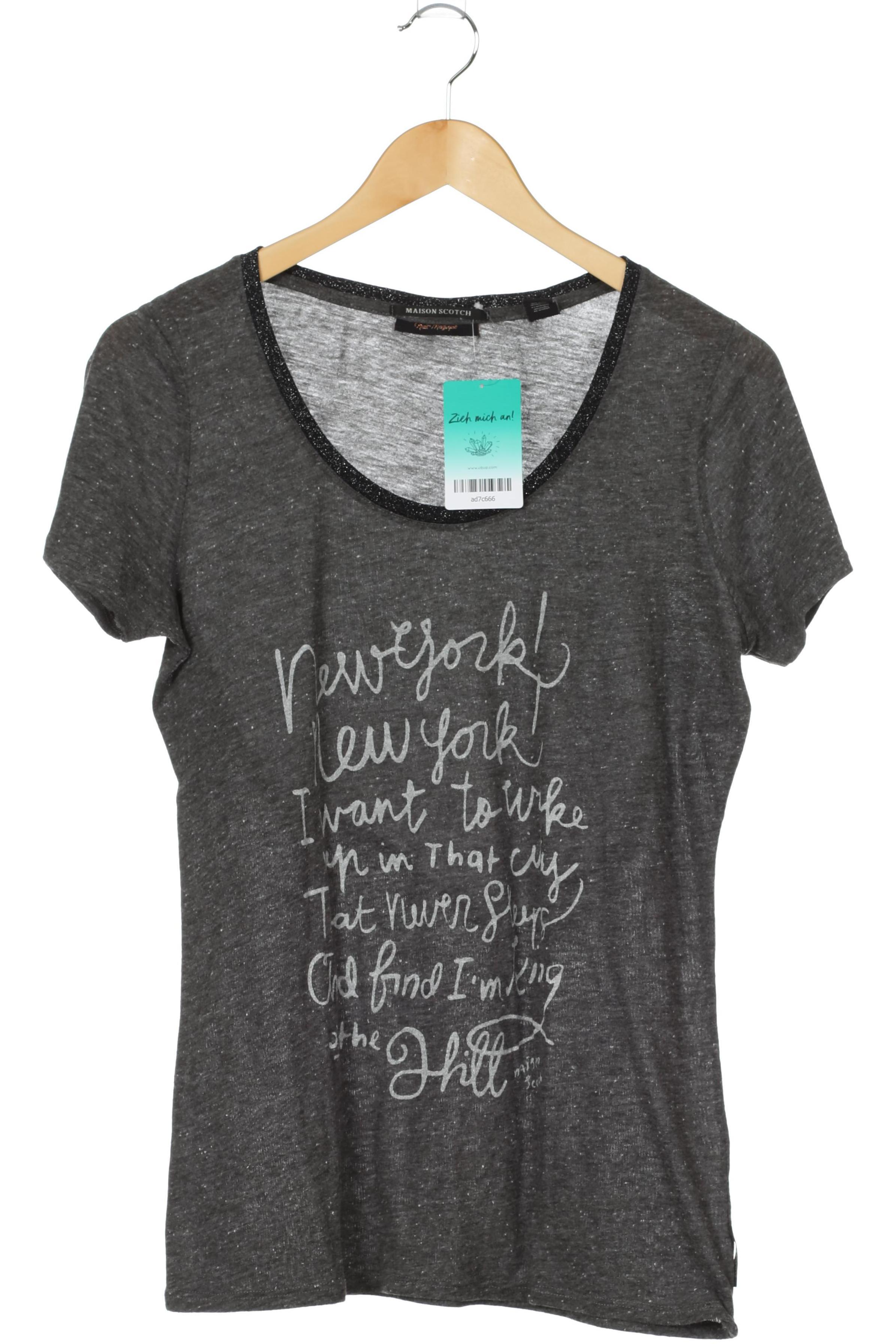 

Maison Scotch Damen T-Shirt, grau, Gr.