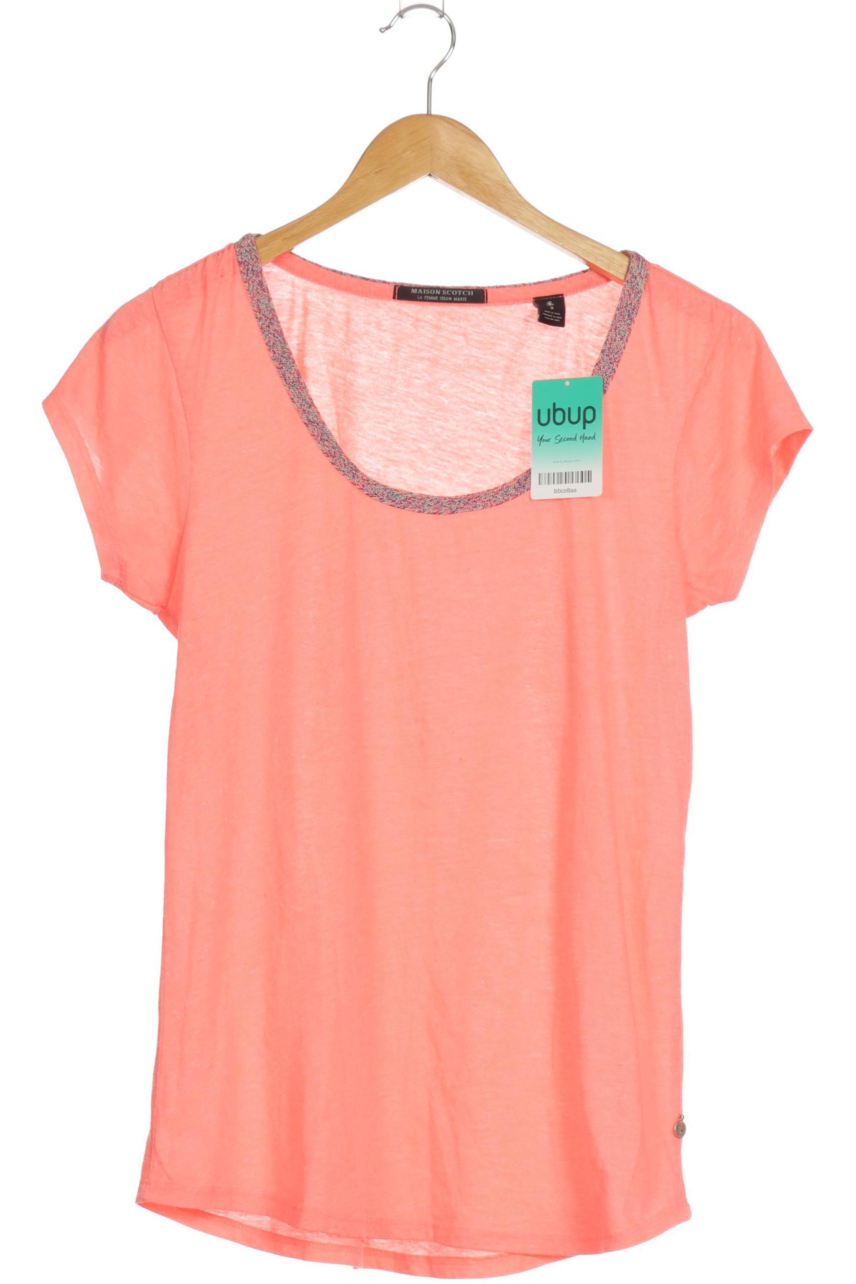 

Maison Scotch Damen T-Shirt, pink, Gr.