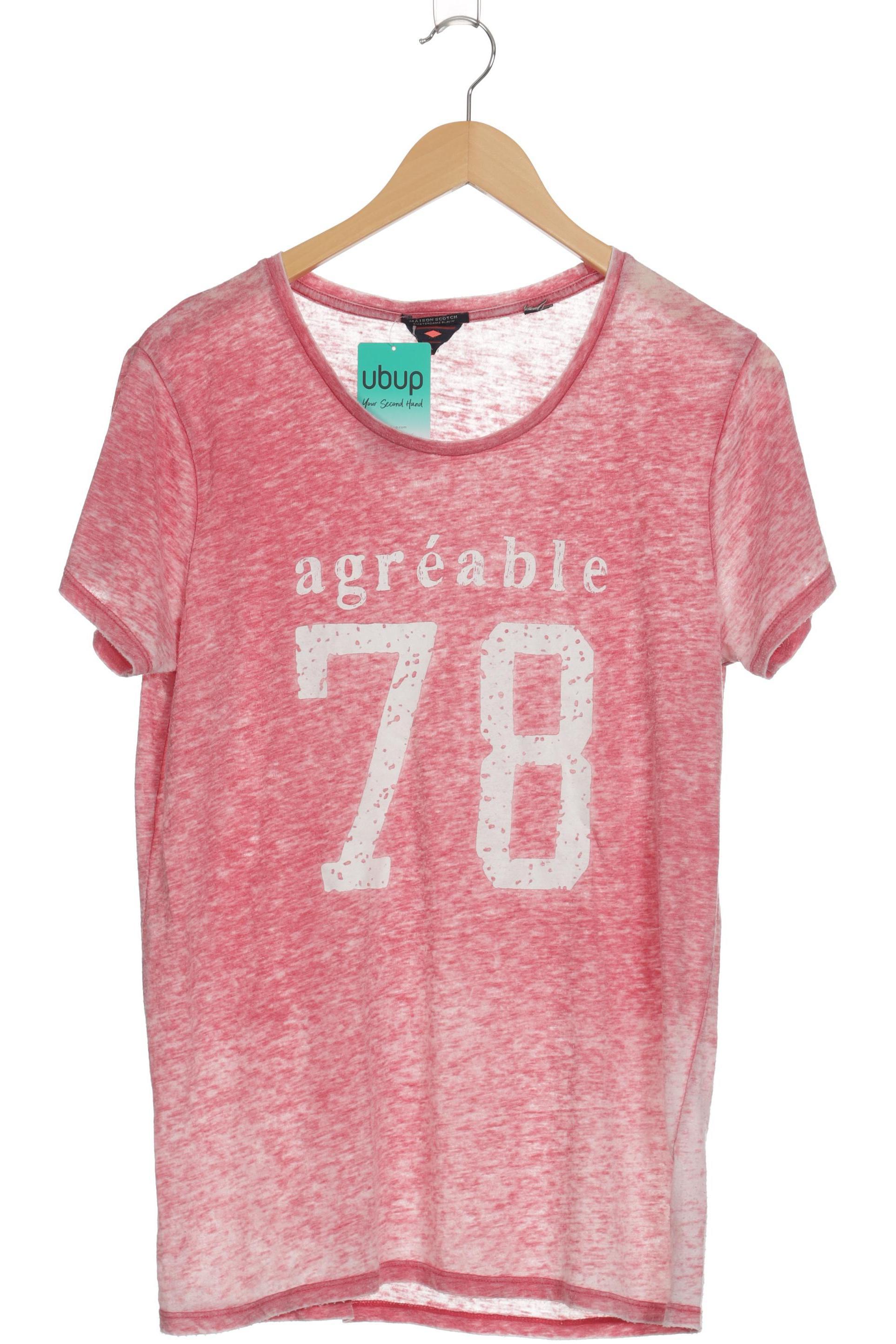 

Maison Scotch Damen T-Shirt, pink, Gr.