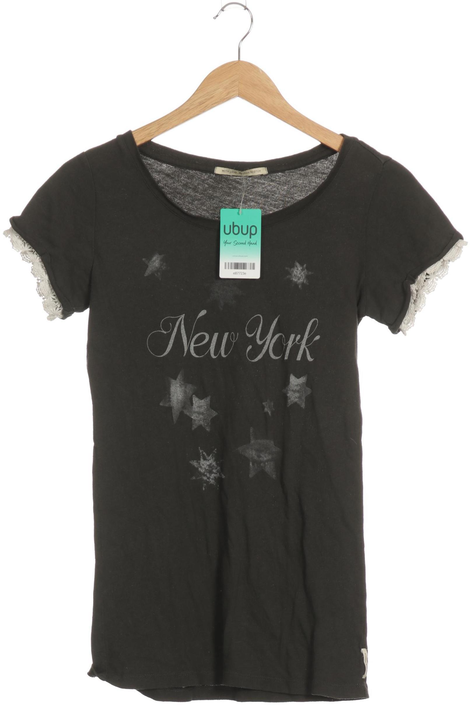 

Maison Scotch Damen T-Shirt, grau, Gr.