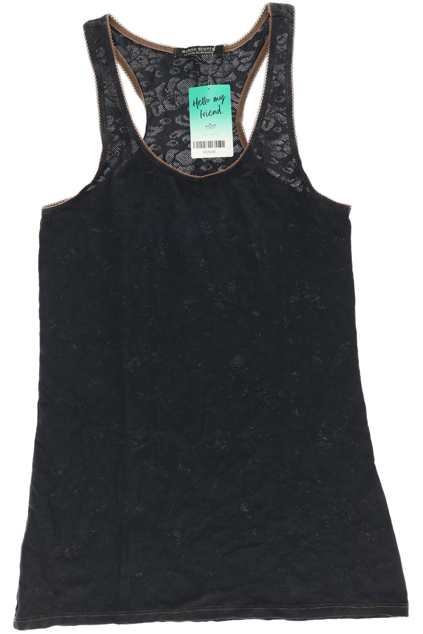 

Maison Scotch Damen Top, schwarz, Gr.