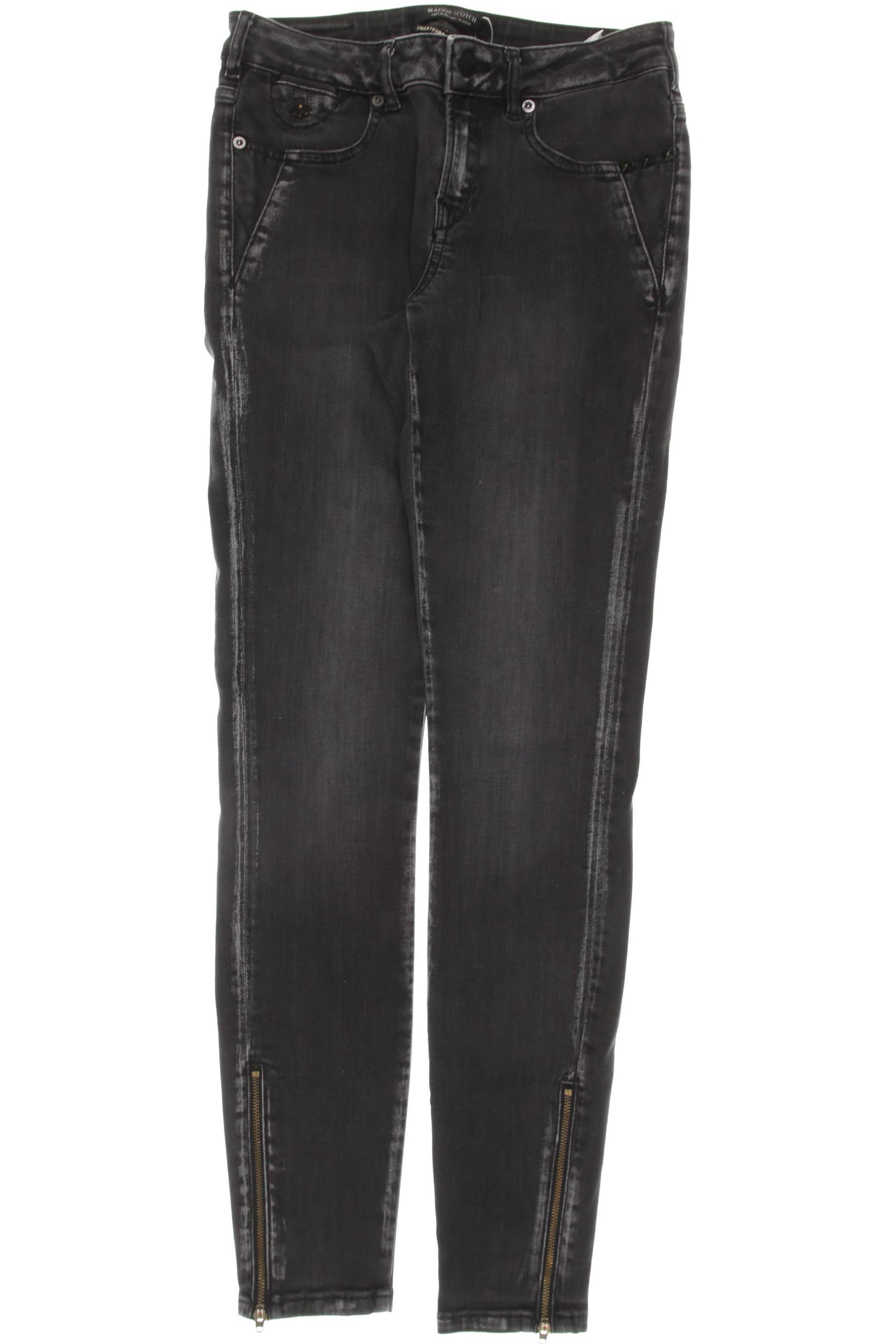 

Maison Scotch Damen Jeans, schwarz, Gr. 27