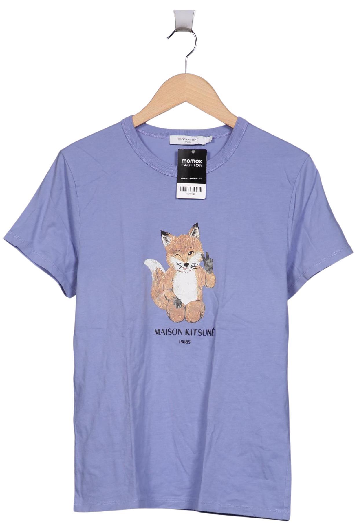 

Maison Kitsune Damen T-Shirt, hellblau, Gr. 42