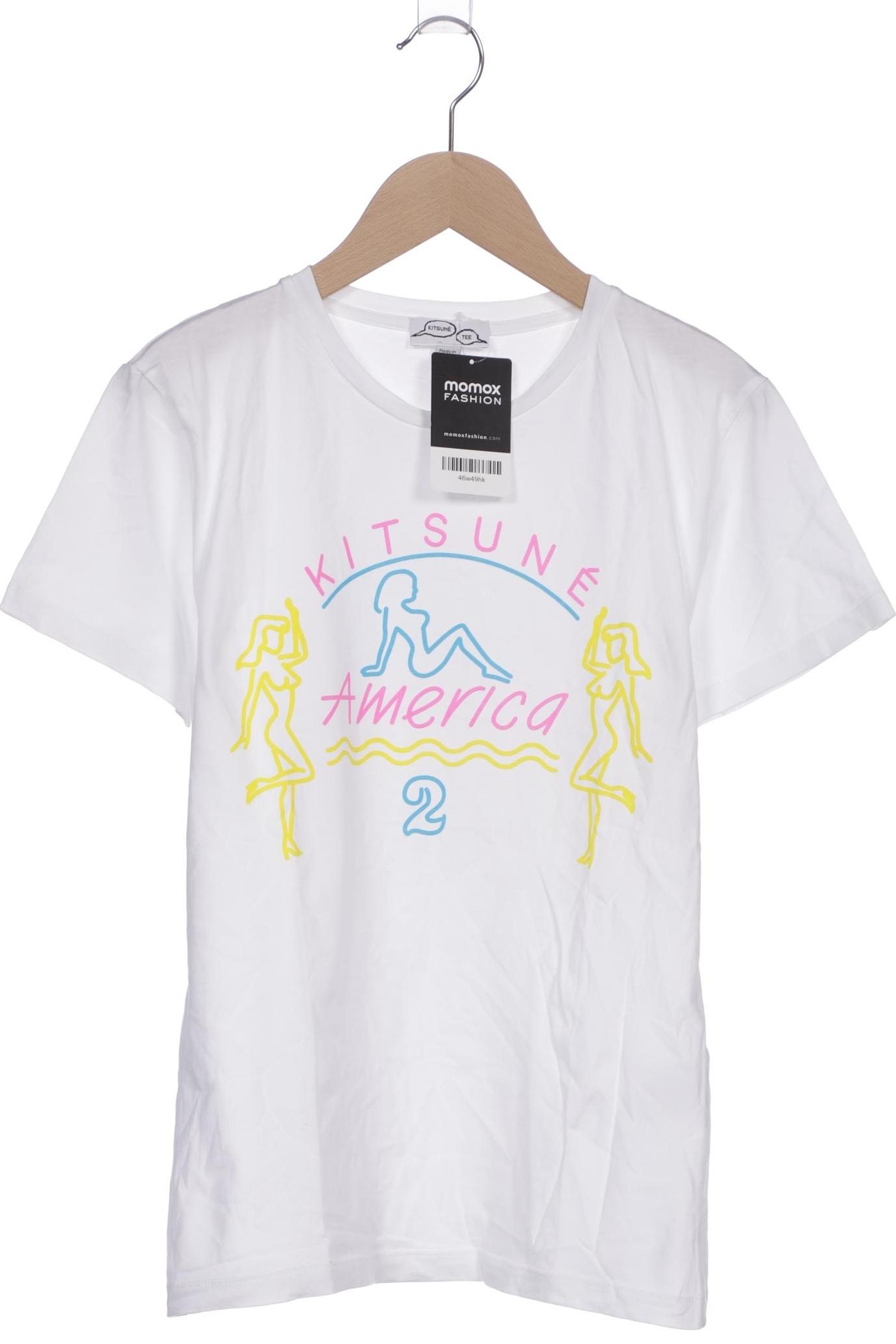 

Maison Kitsune Damen T-Shirt, weiß, Gr. 32