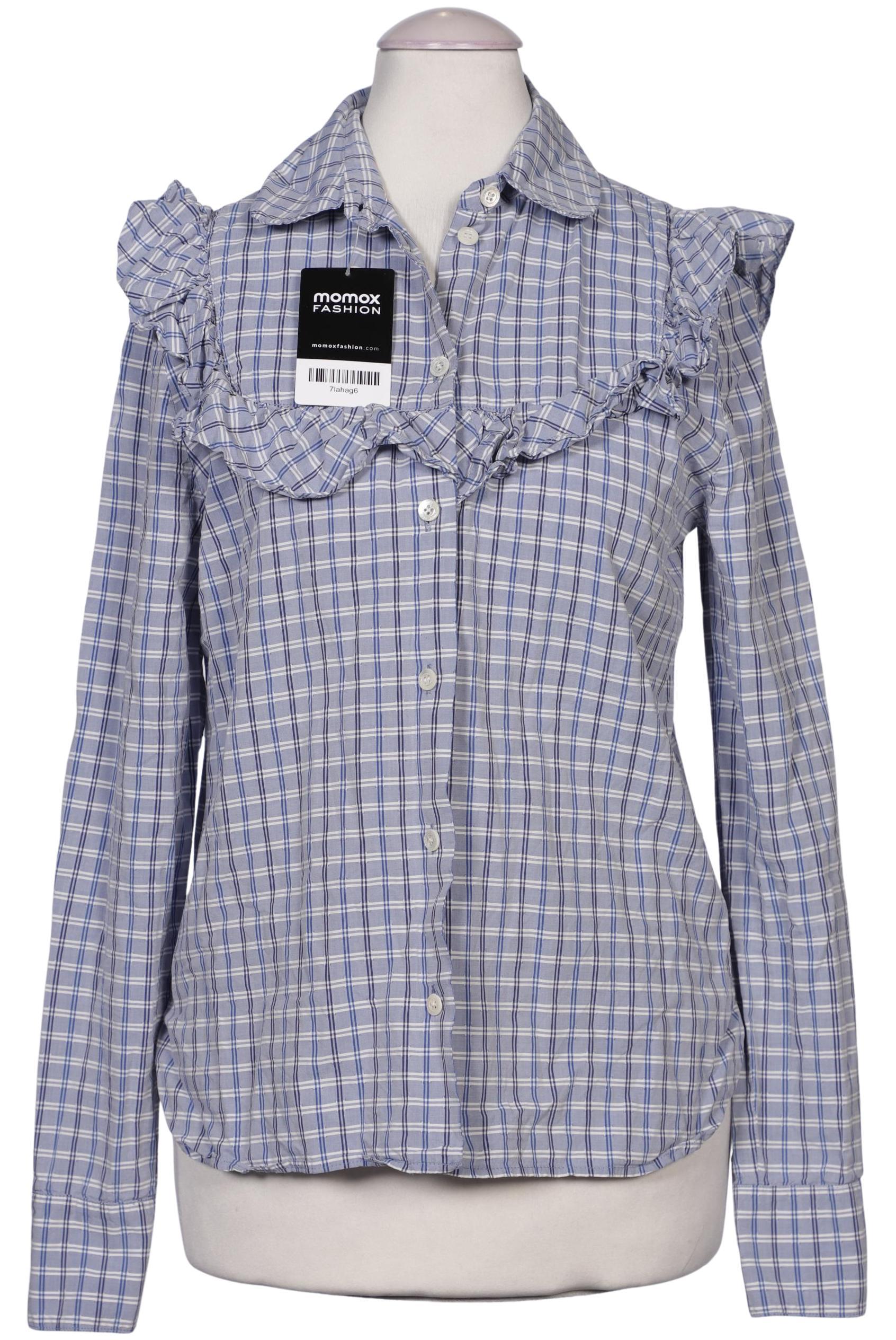

Maison Kitsune Damen Bluse, blau, Gr. 34