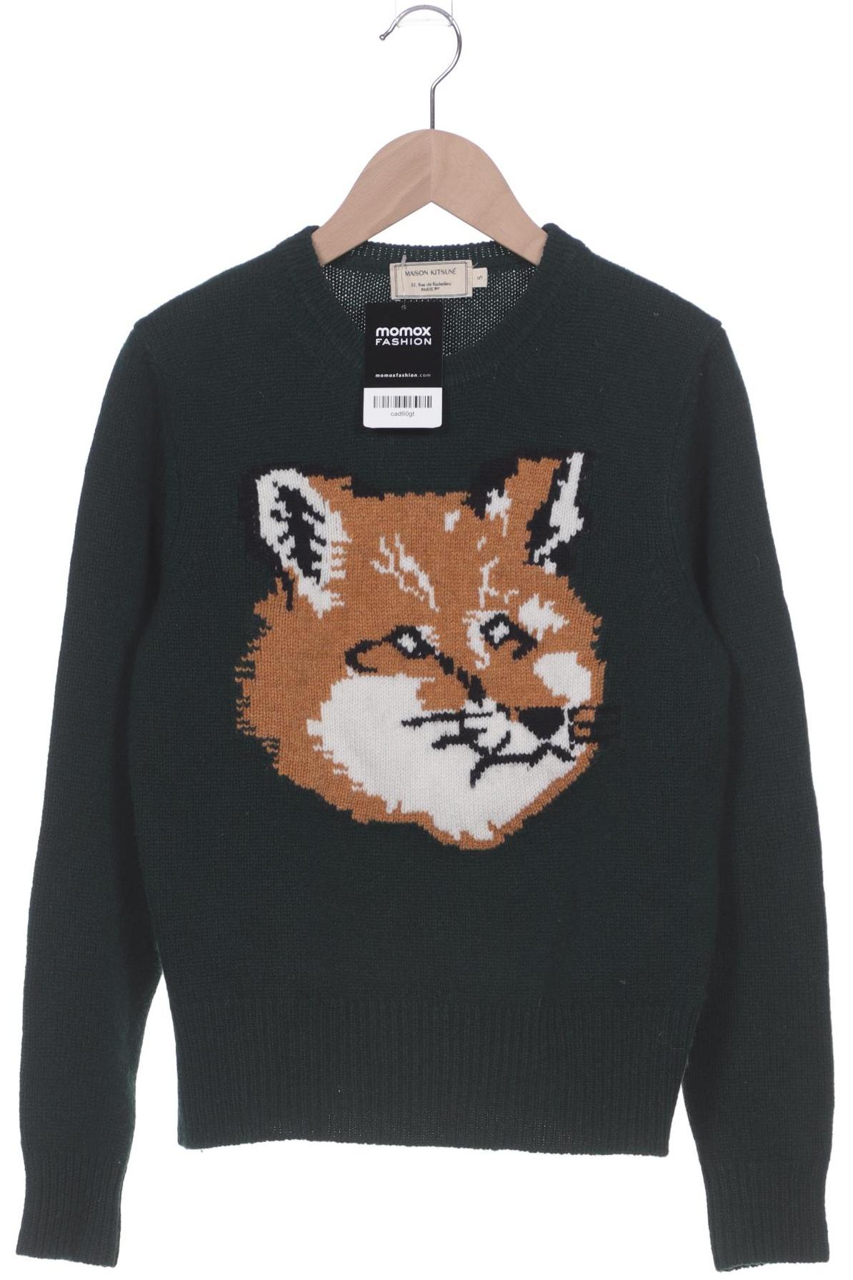 

Maison Kitsune Damen Pullover, grün, Gr. 36