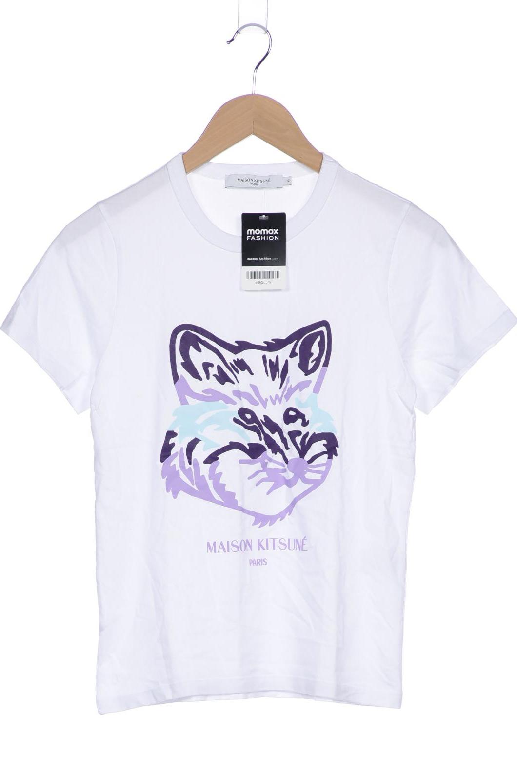

Maison Kitsune Damen T-Shirt, weiß, Gr. 34