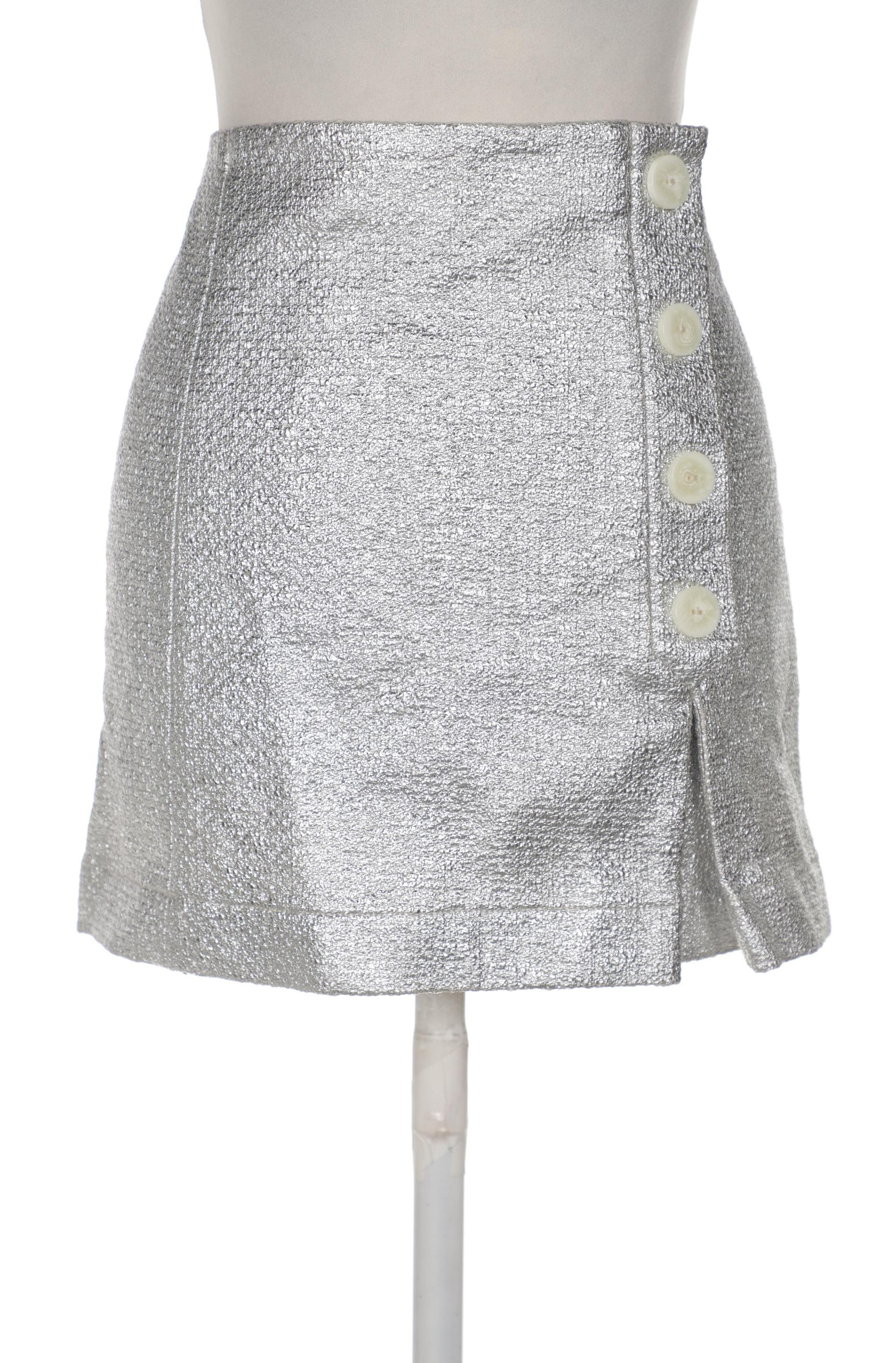 

Maison Kitsune Damen Rock, silber, Gr. 36