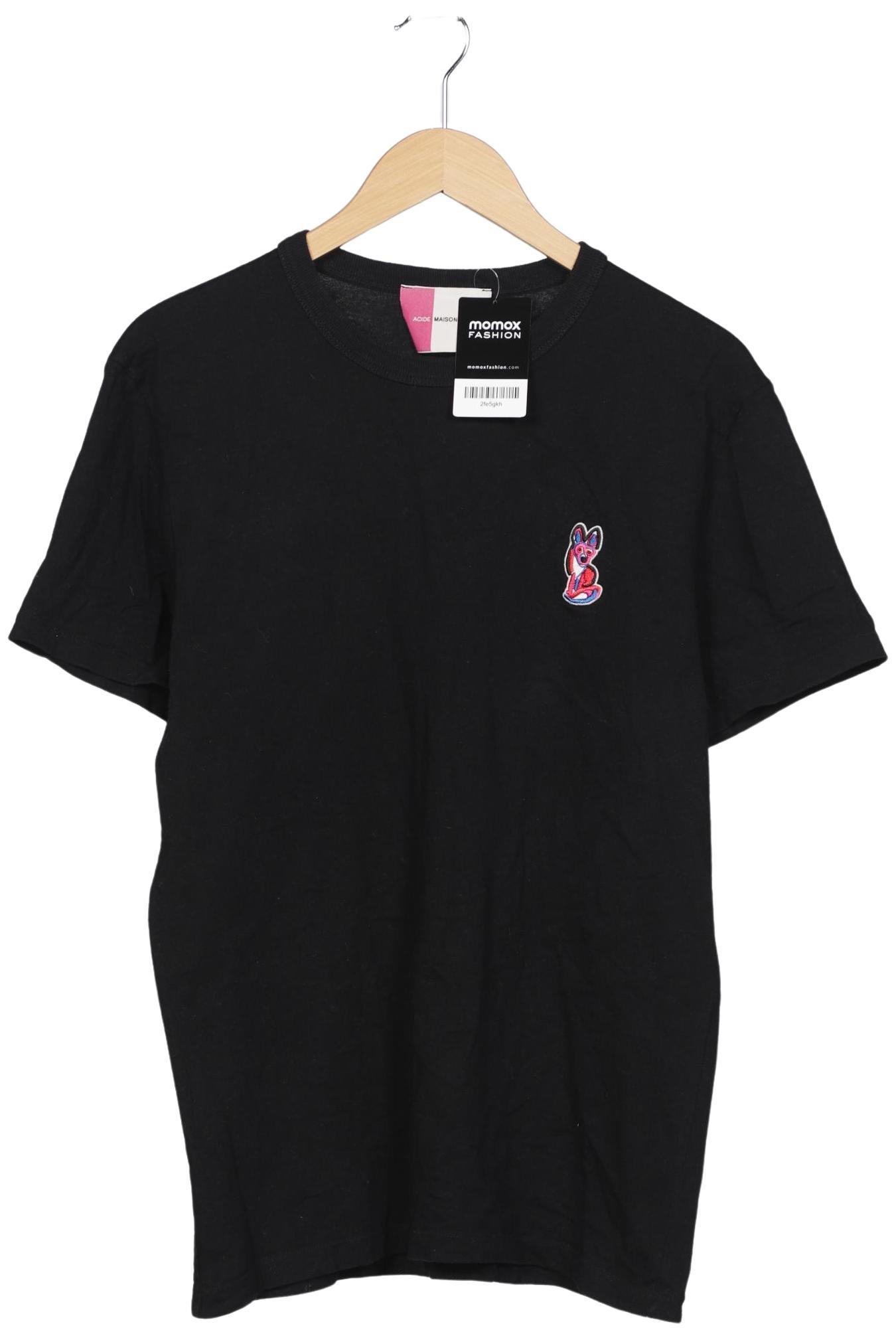 

Maison Kitsune Herren T-Shirt, schwarz, Gr. 48