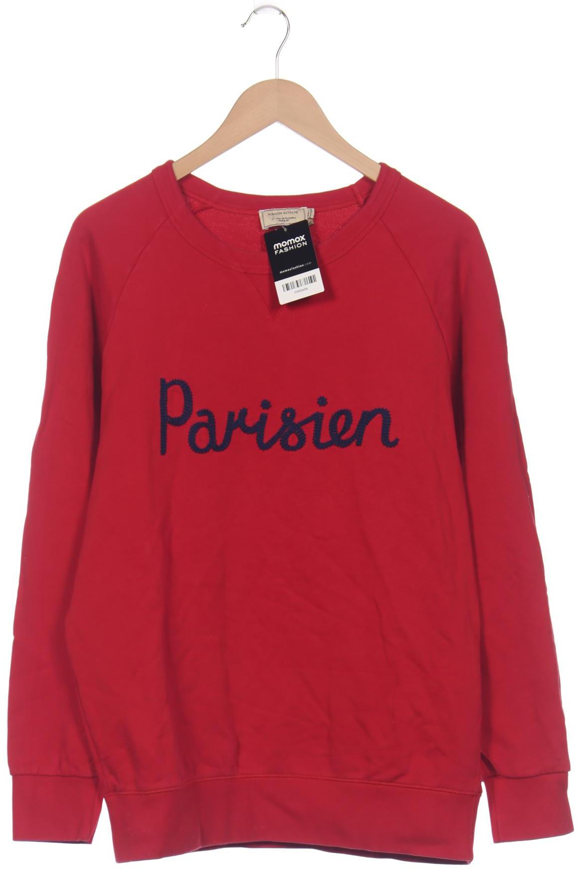 

Maison Kitsune Herren Sweatshirt, rot, Gr. 52
