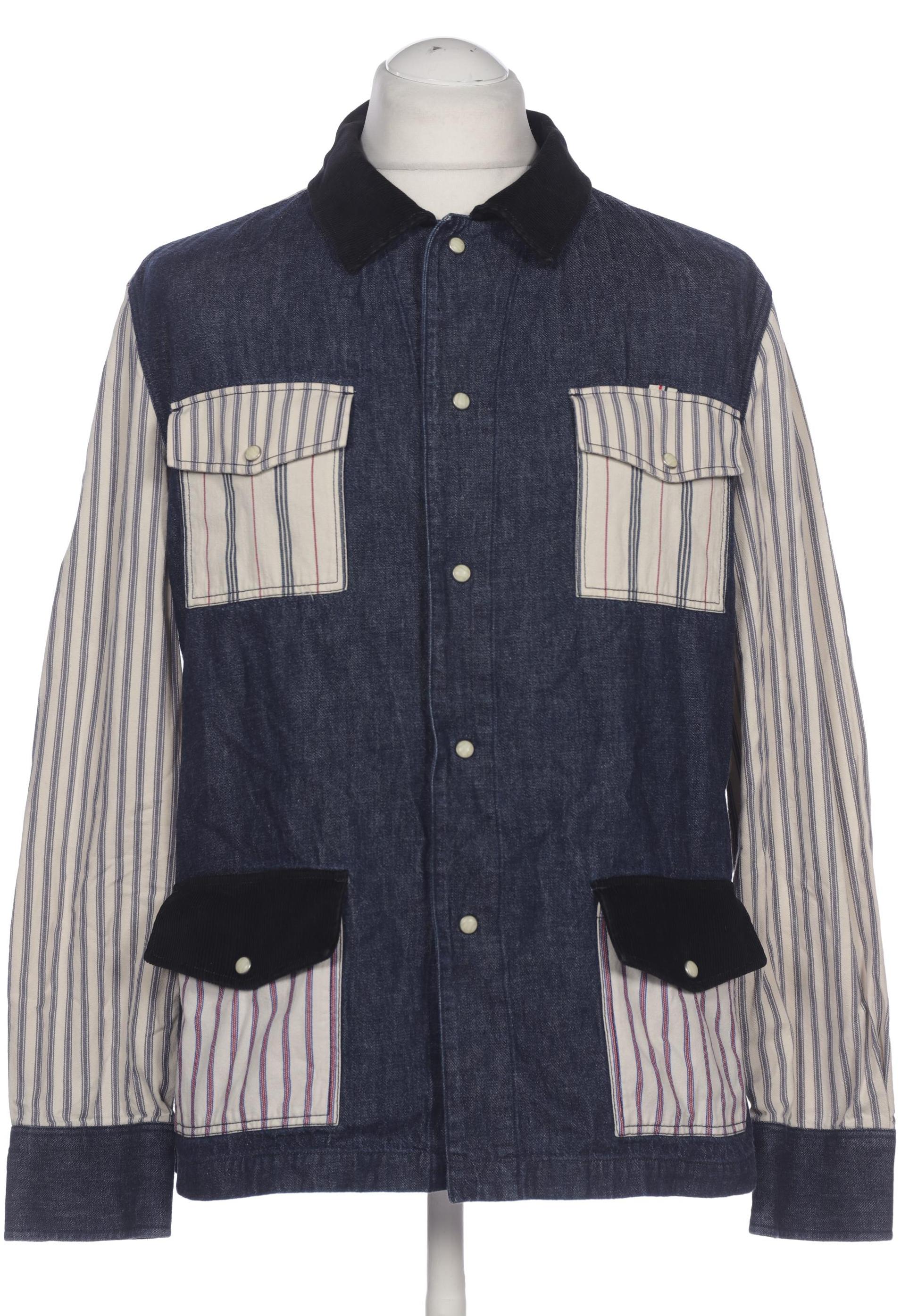 

Maison Kitsune Herren Hemd, marineblau, Gr. 52