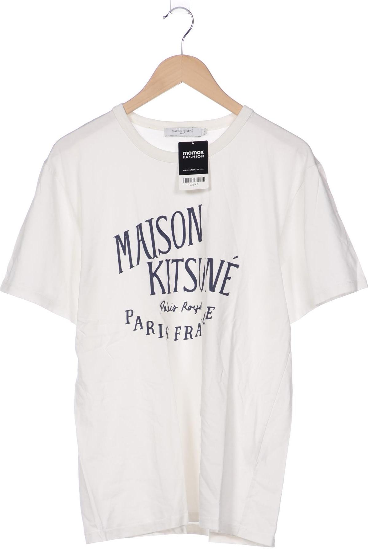 

Maison Kitsune Herren T-Shirt, cremeweiß, Gr. 52