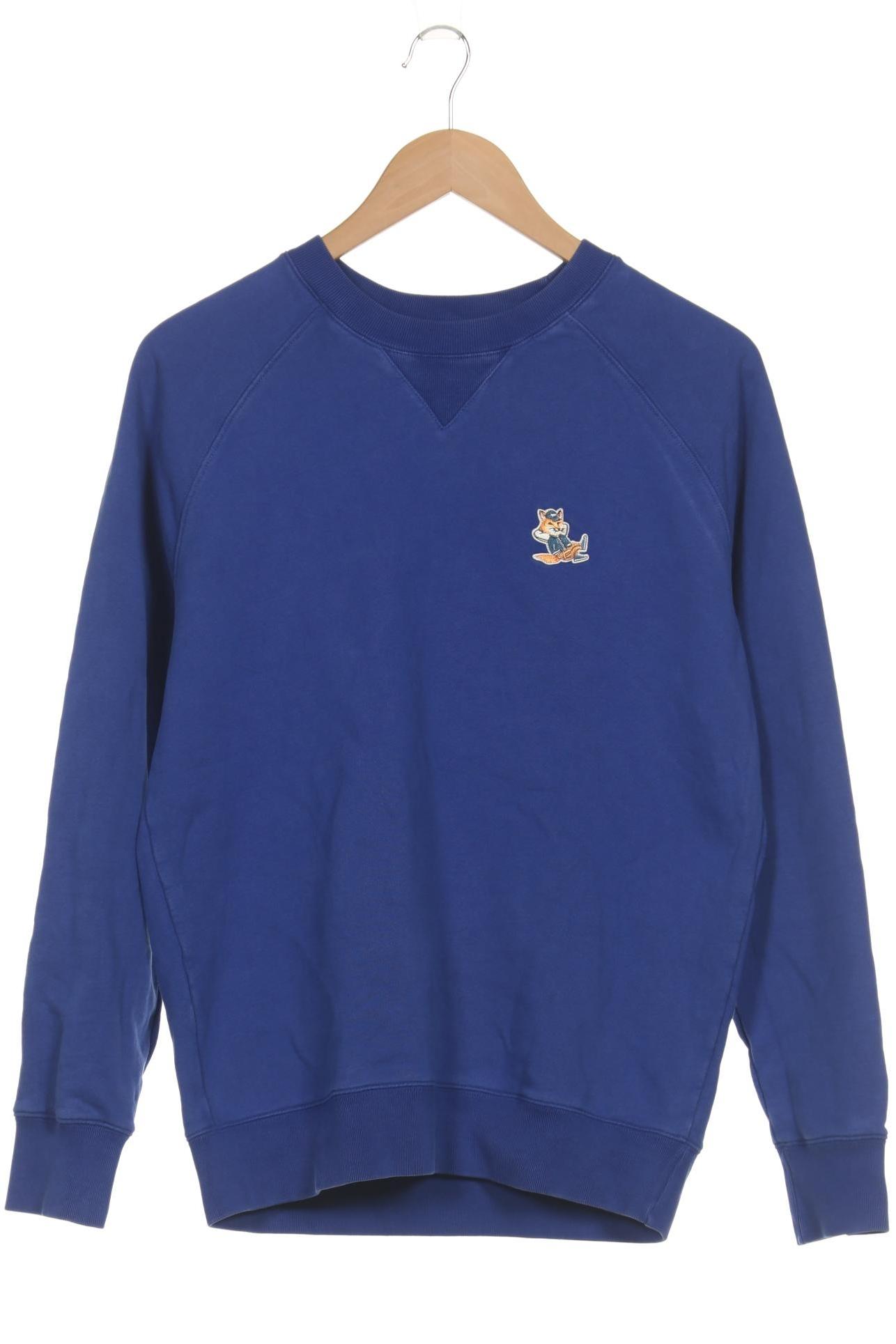 

Maison Kitsune Herren Sweatshirt, blau, Gr. 46