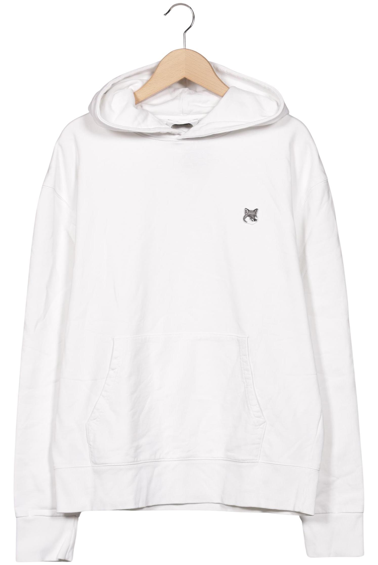 Thumbnail - Maison Kitsune Herren Kapuzenpullover, weiß, Gr. 52